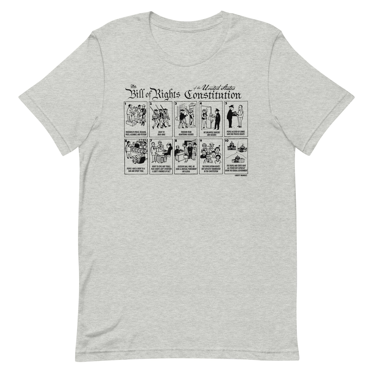 The Illustrated Bill of Rights T-Shirt
