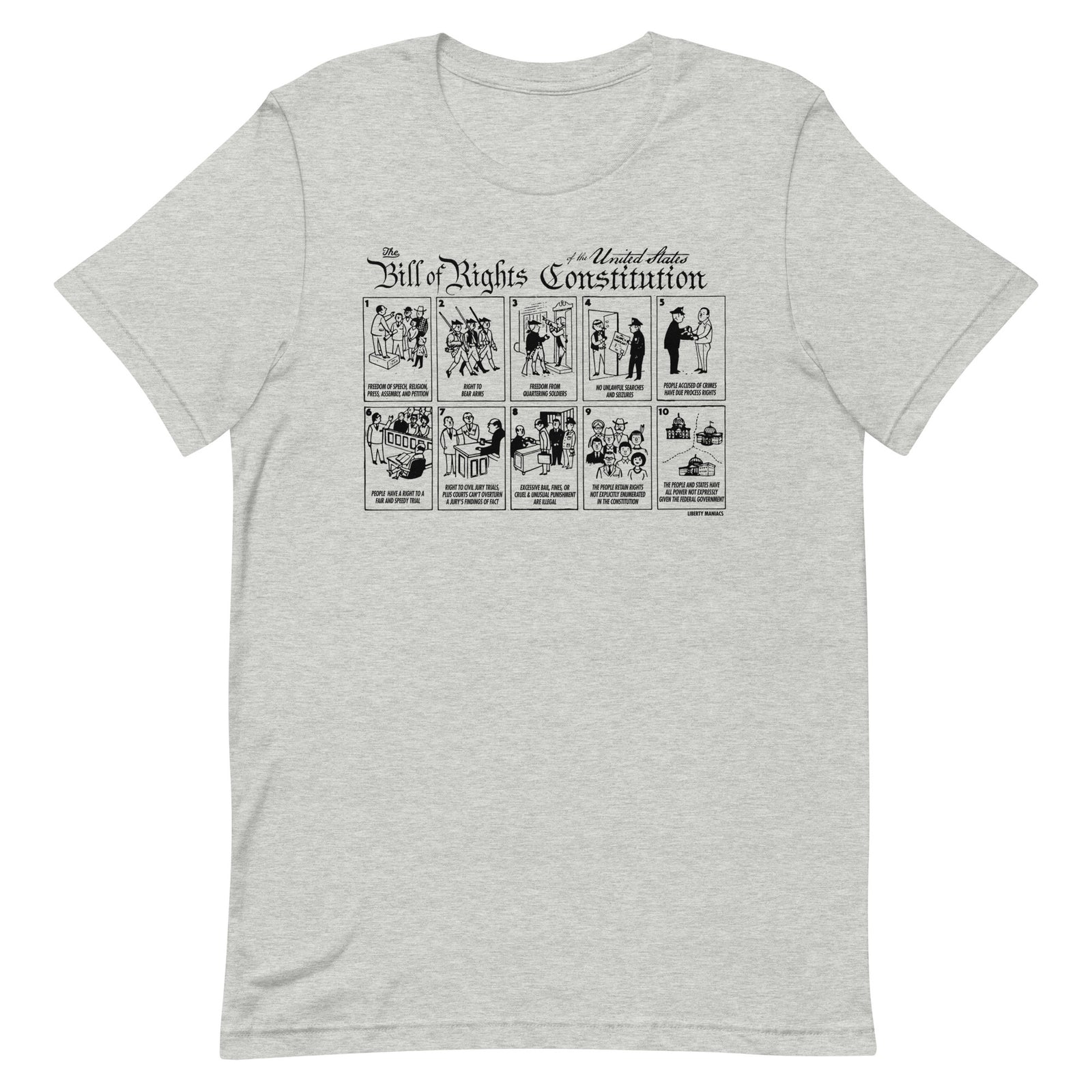 The Illustrated Bill of Rights T-Shirt