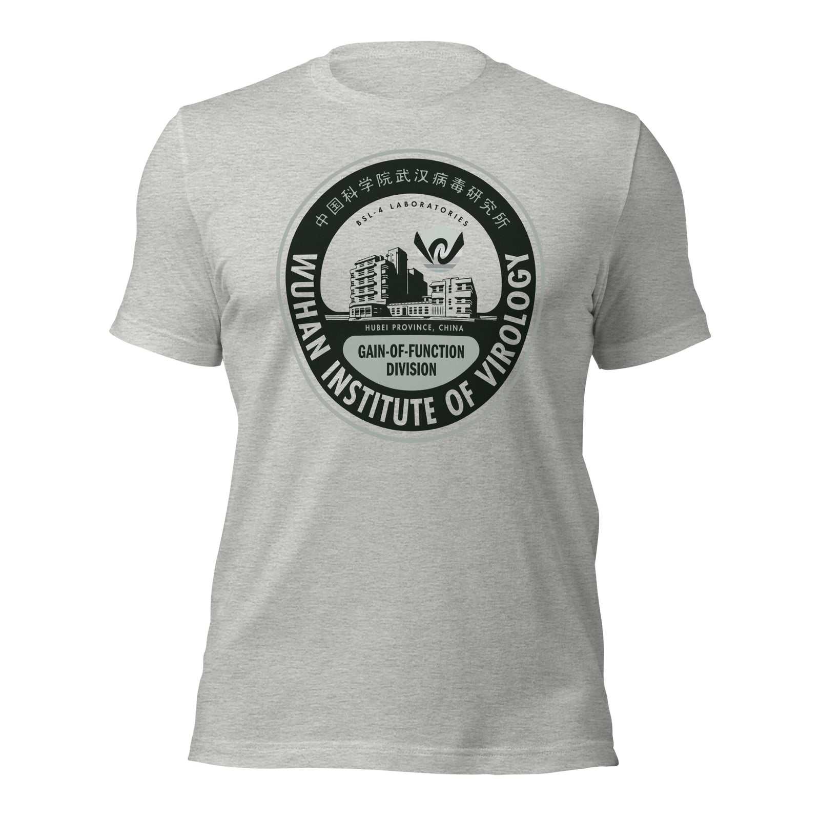 Wuhan Institute of Virology Parody T-Shirt