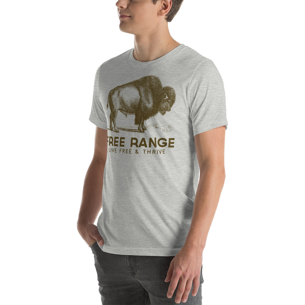 Free Range Short Sleeve Graphic T-Shirt