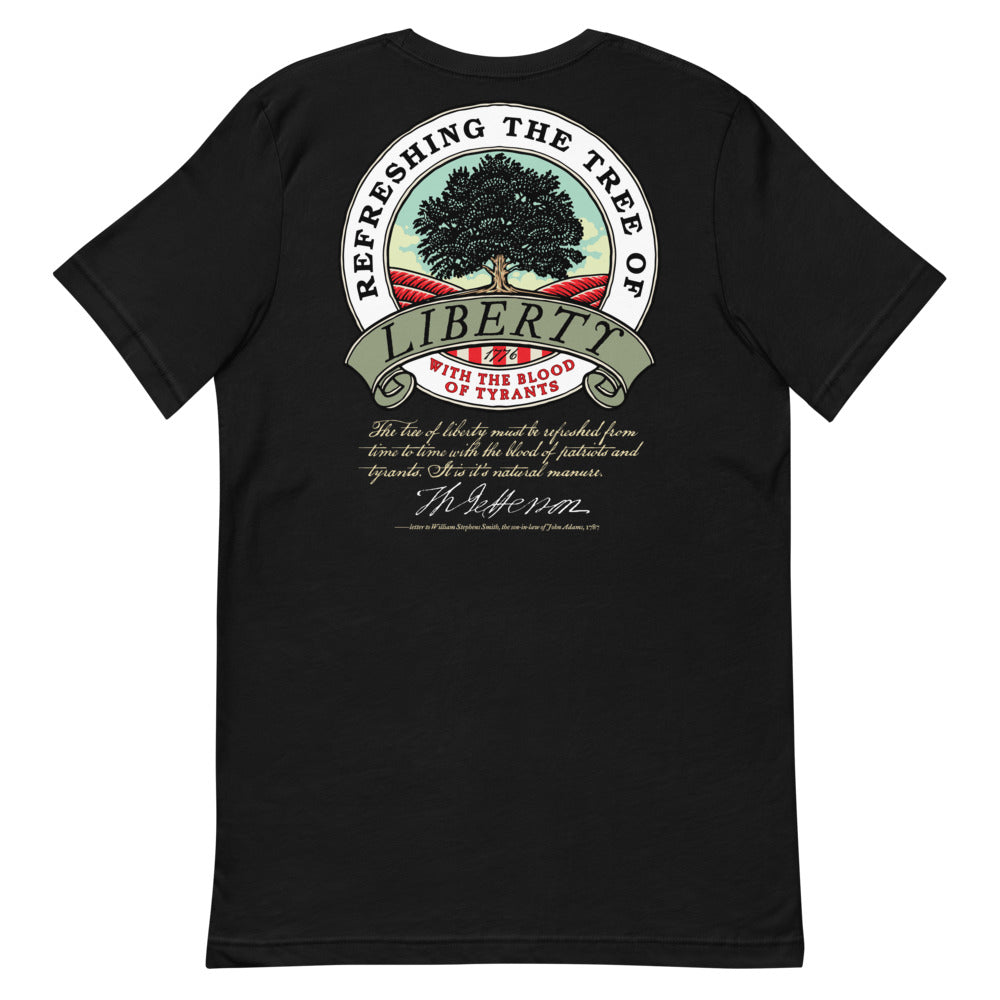 Refreshing the Tree of Liberty Thomas Jefferson T-Shirt