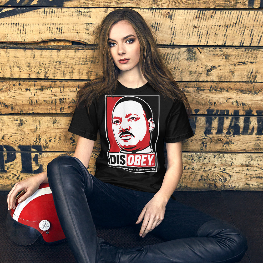 MLK Civil Disobedience Quotation Graphic T-Shirt