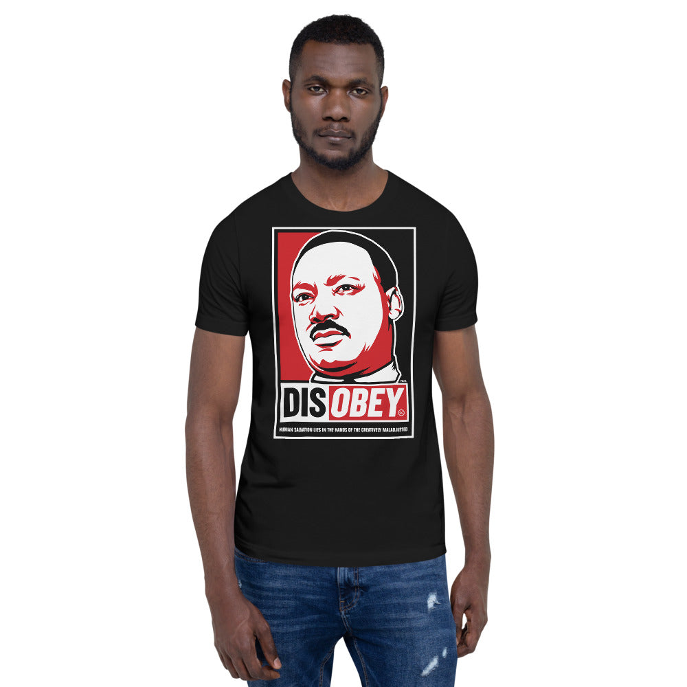 MLK Civil Disobedience Quotation Graphic T-Shirt
