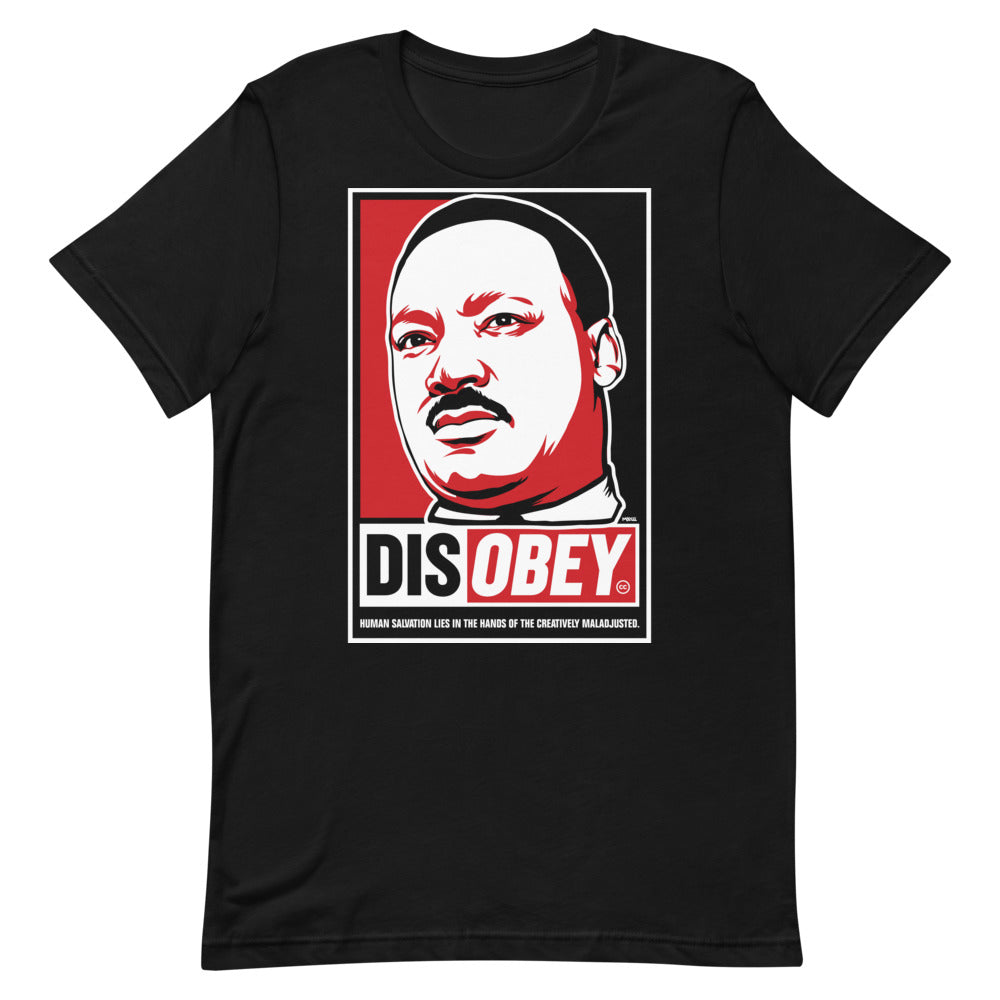 MLK Civil Disobedience Quotation Graphic T-Shirt