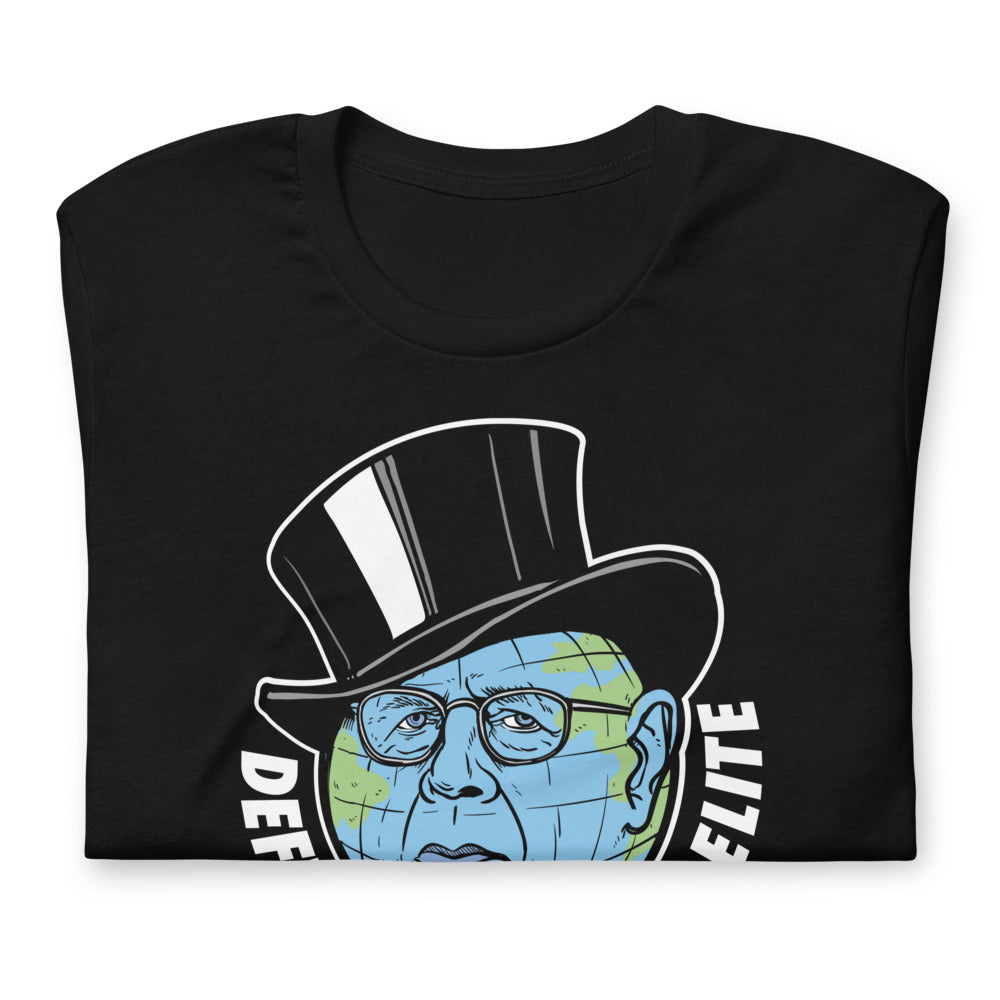Defeat the Global Elite Short-Sleeve Unisex T-Shirt