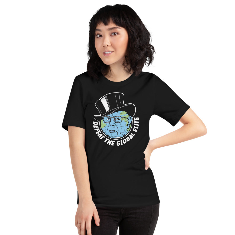 Defeat the Global Elite Short-Sleeve Unisex T-Shirt