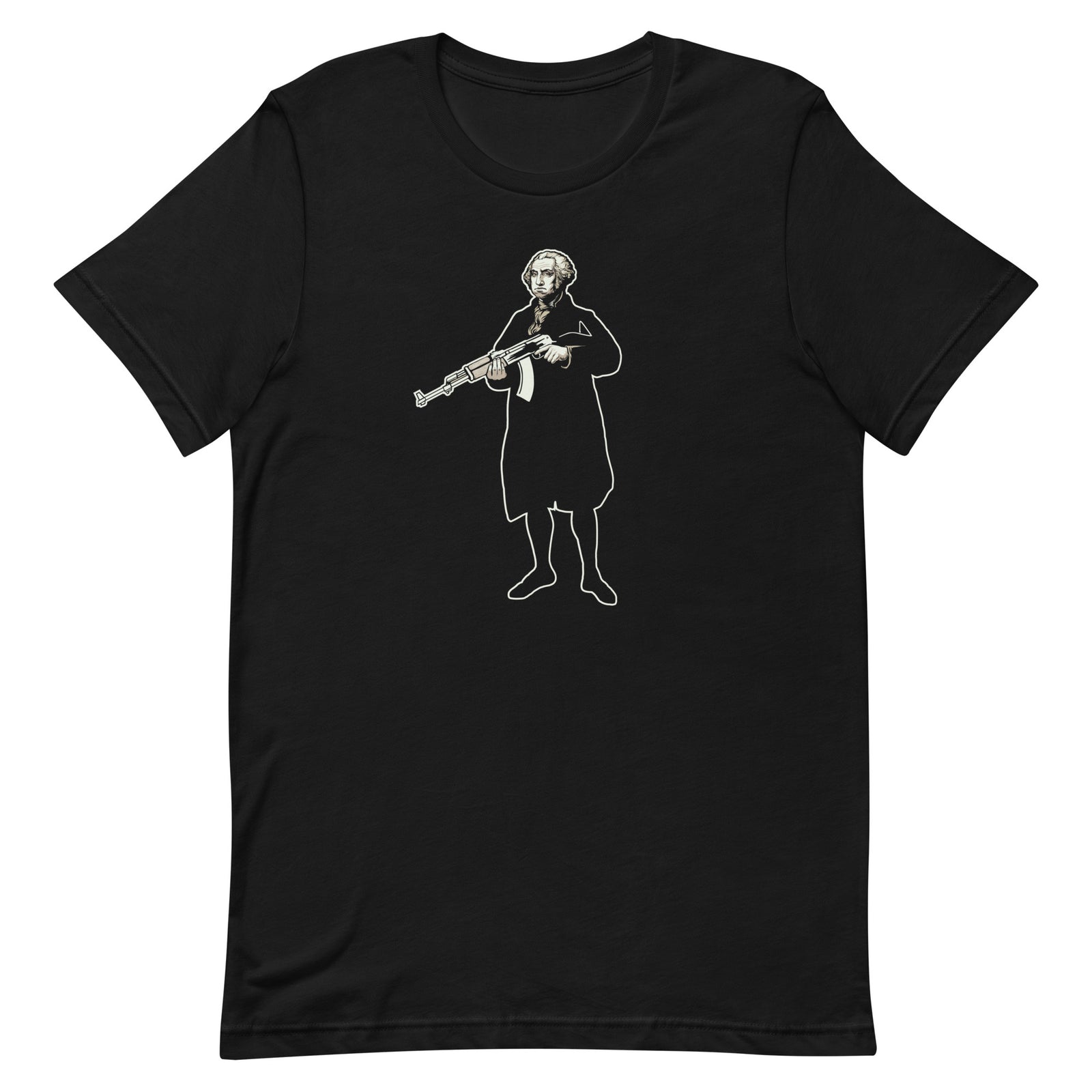 George Washington With an AK47 T-Shirt