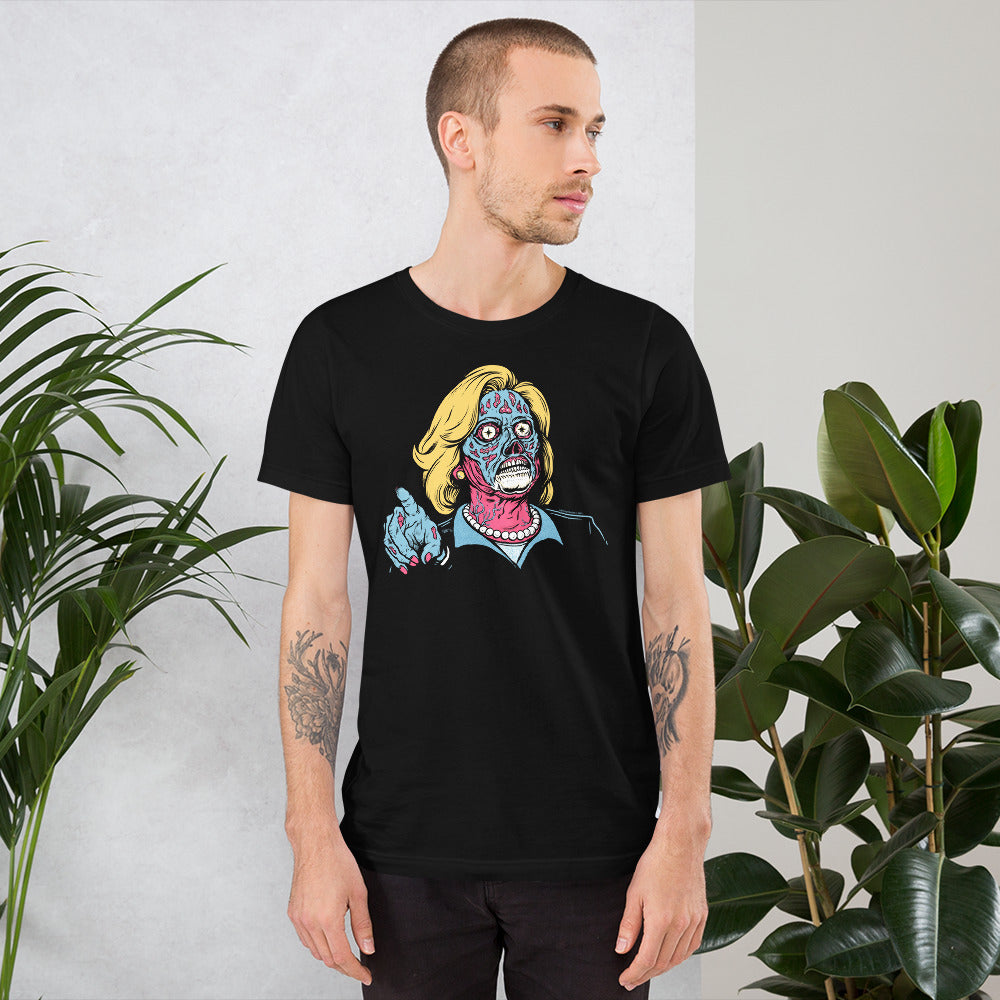 They Live Hillary Clinton T-Shirt
