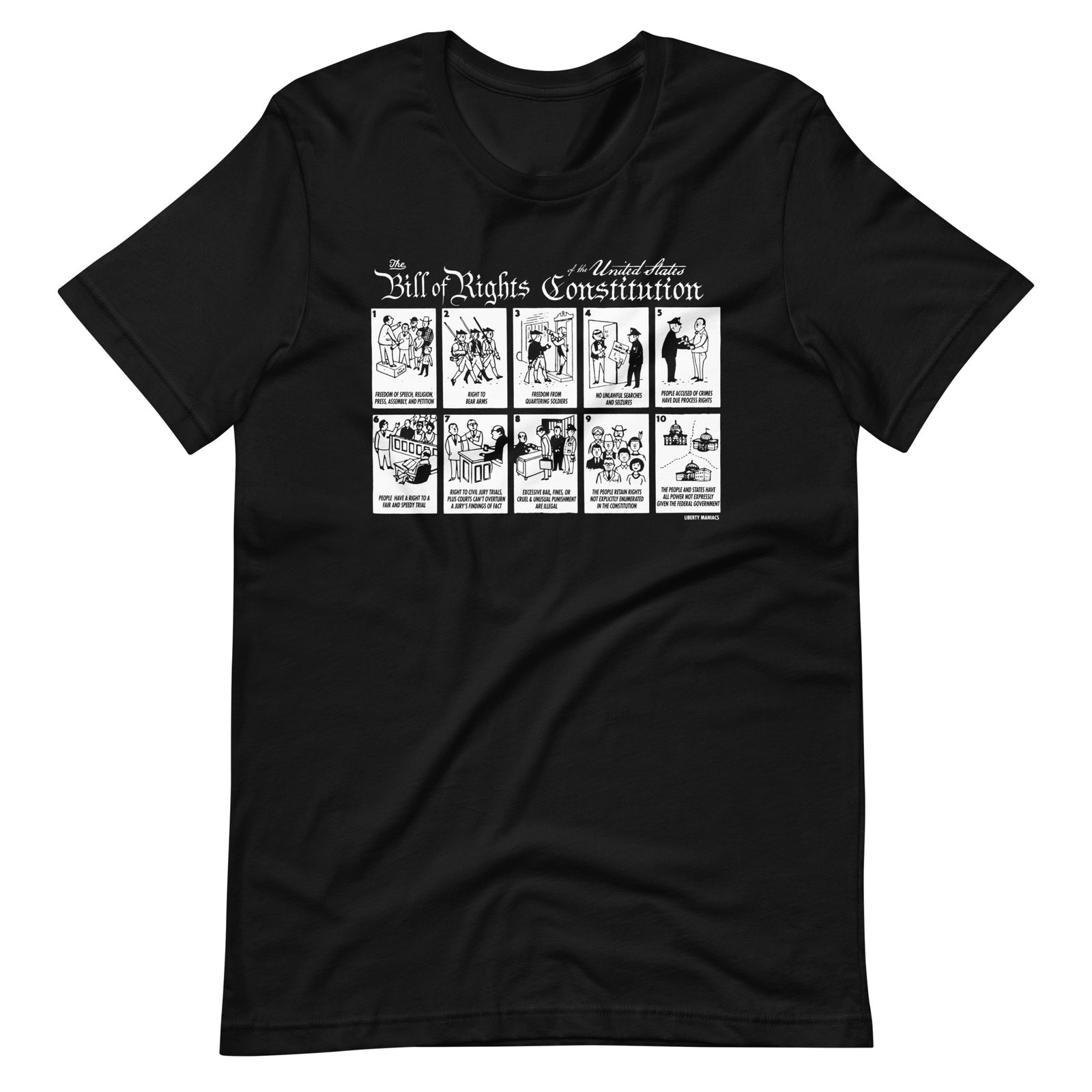 The Illustrated Bill of Rights T-Shirt