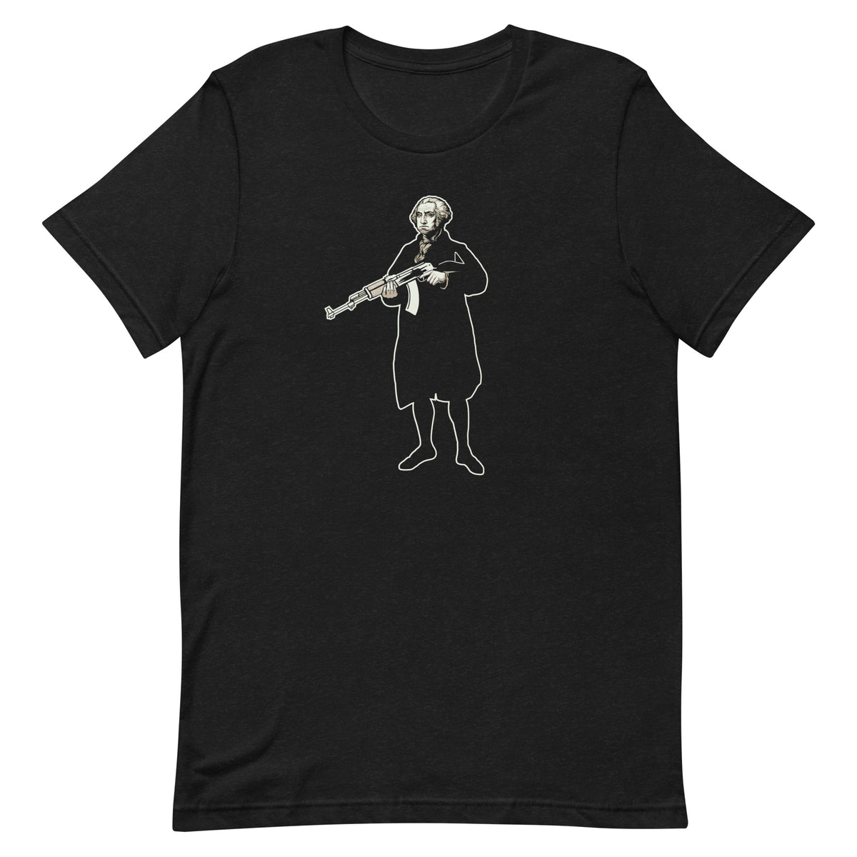 George Washington With an AK47 T-Shirt
