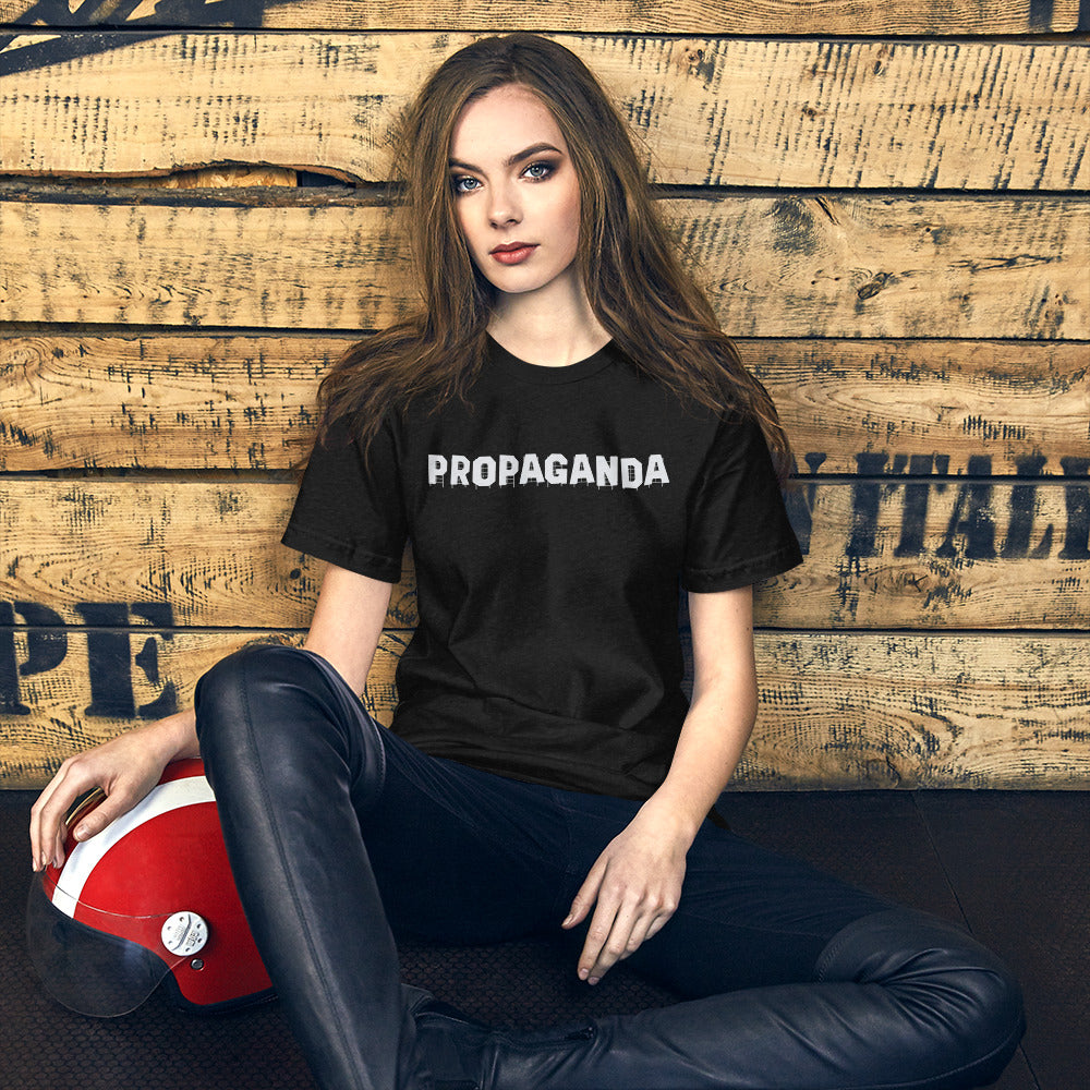 Propaganda Hollywood Sign Unisex  T-Shirt