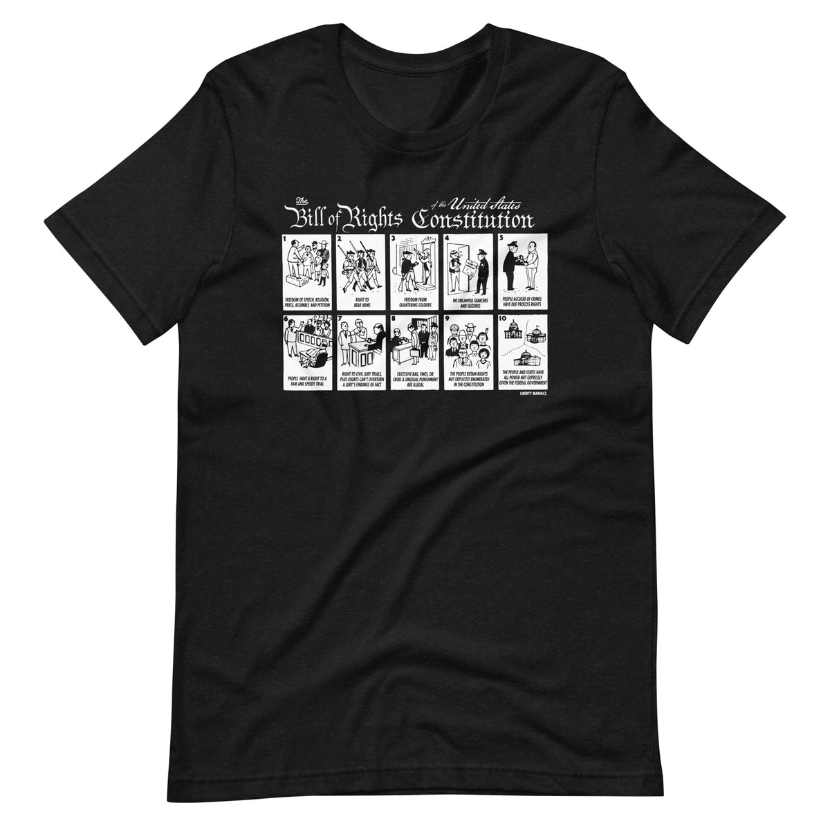 The Illustrated Bill of Rights T-Shirt