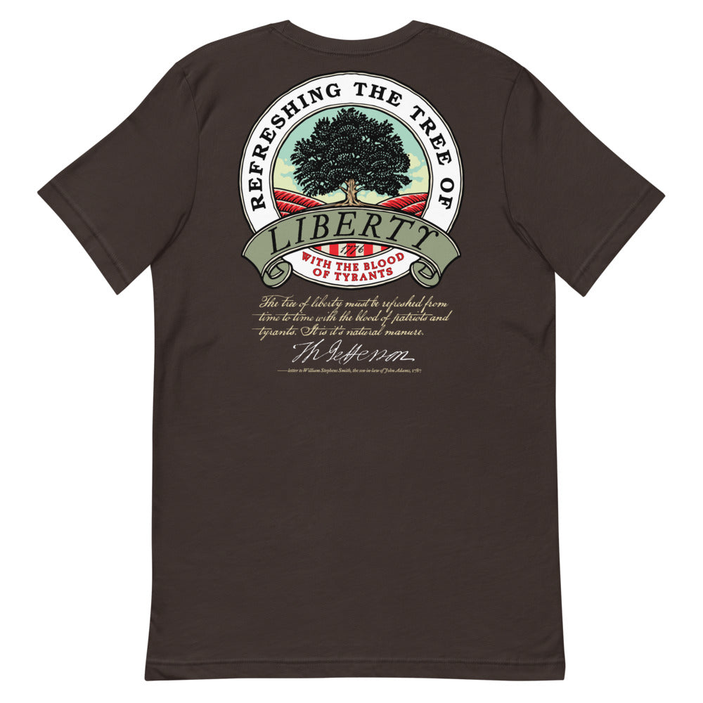 Refreshing the Tree of Liberty Thomas Jefferson T-Shirt