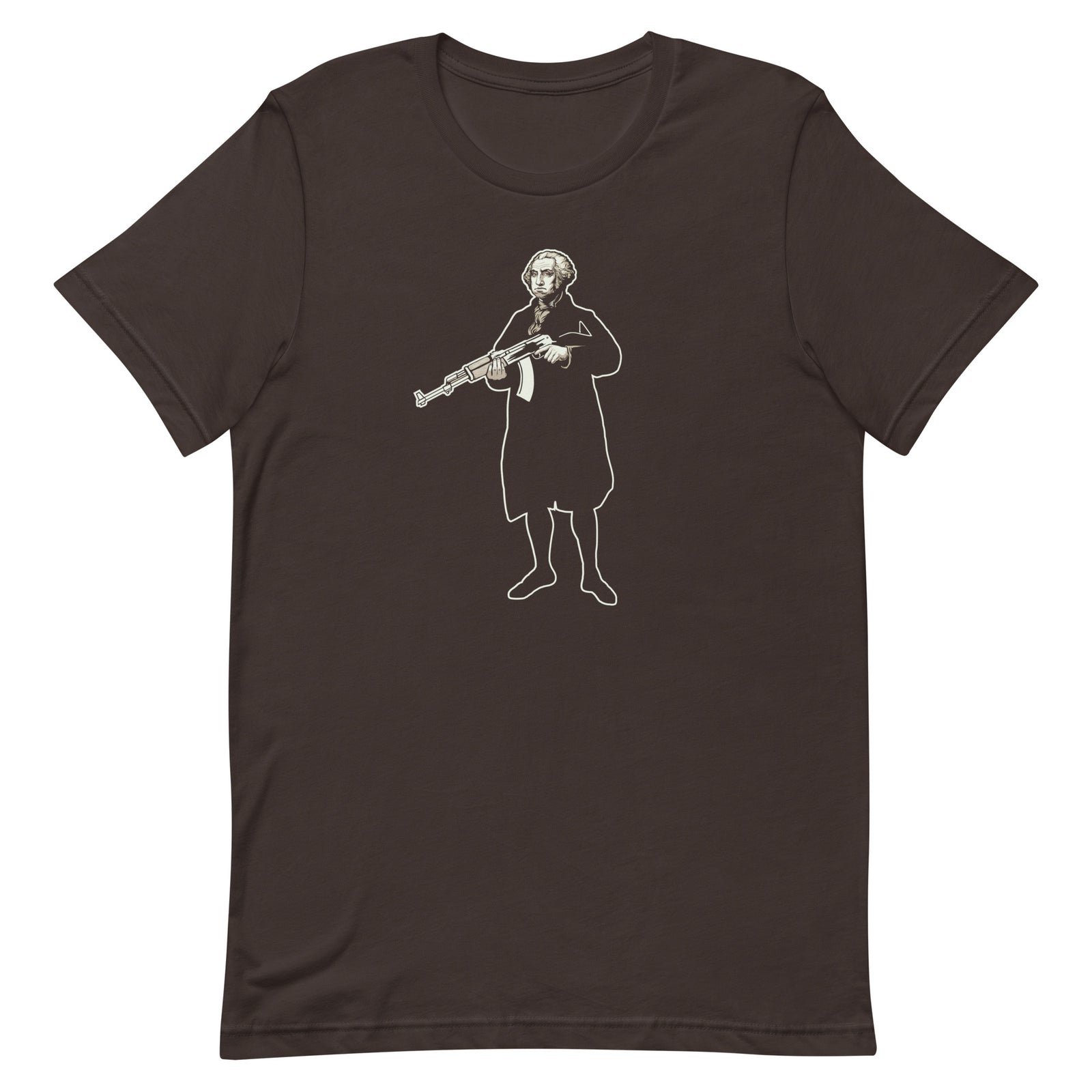 George Washington With an AK47 T-Shirt