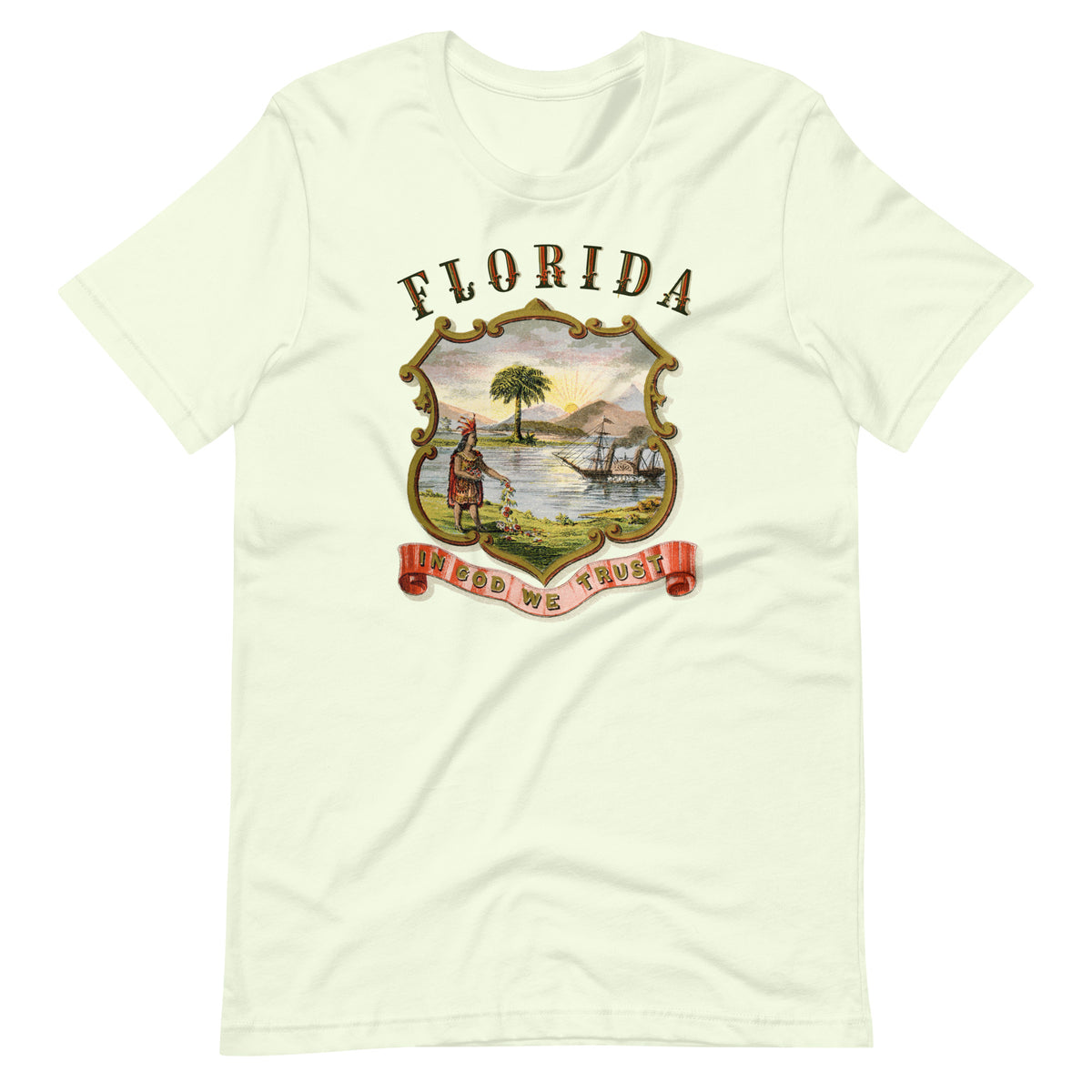 Vintage Florida State Seal Graphic T-Shirt