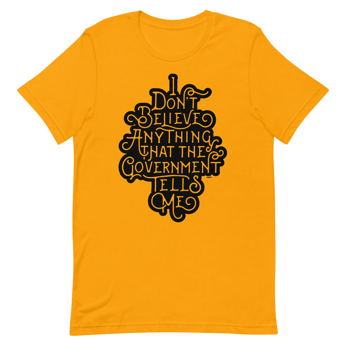 I Don&#39;t Believe Anything That the Government Tells Me Graphic T-Shirt
