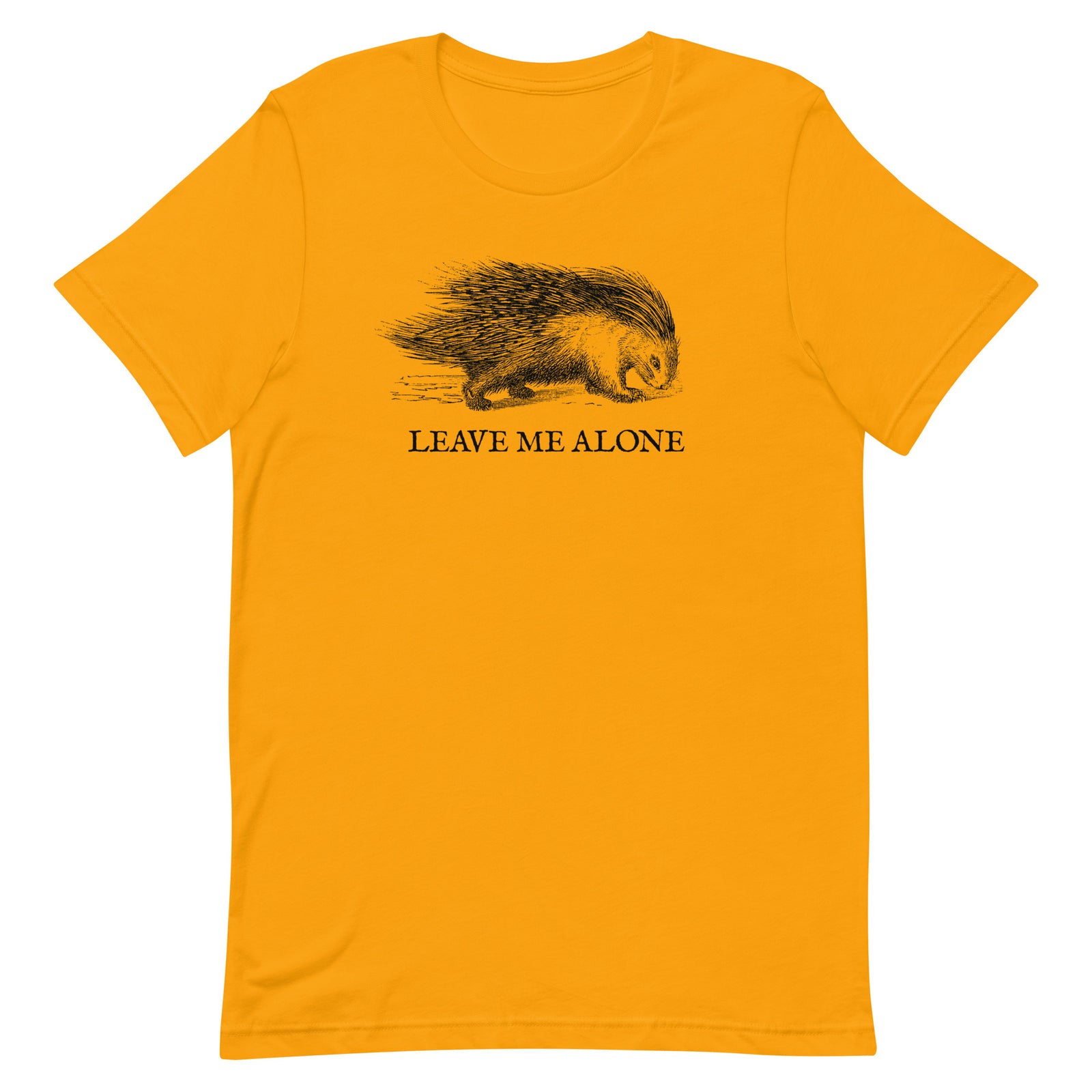 Leave Me Alone Porcupine Gadsden T-Shirt