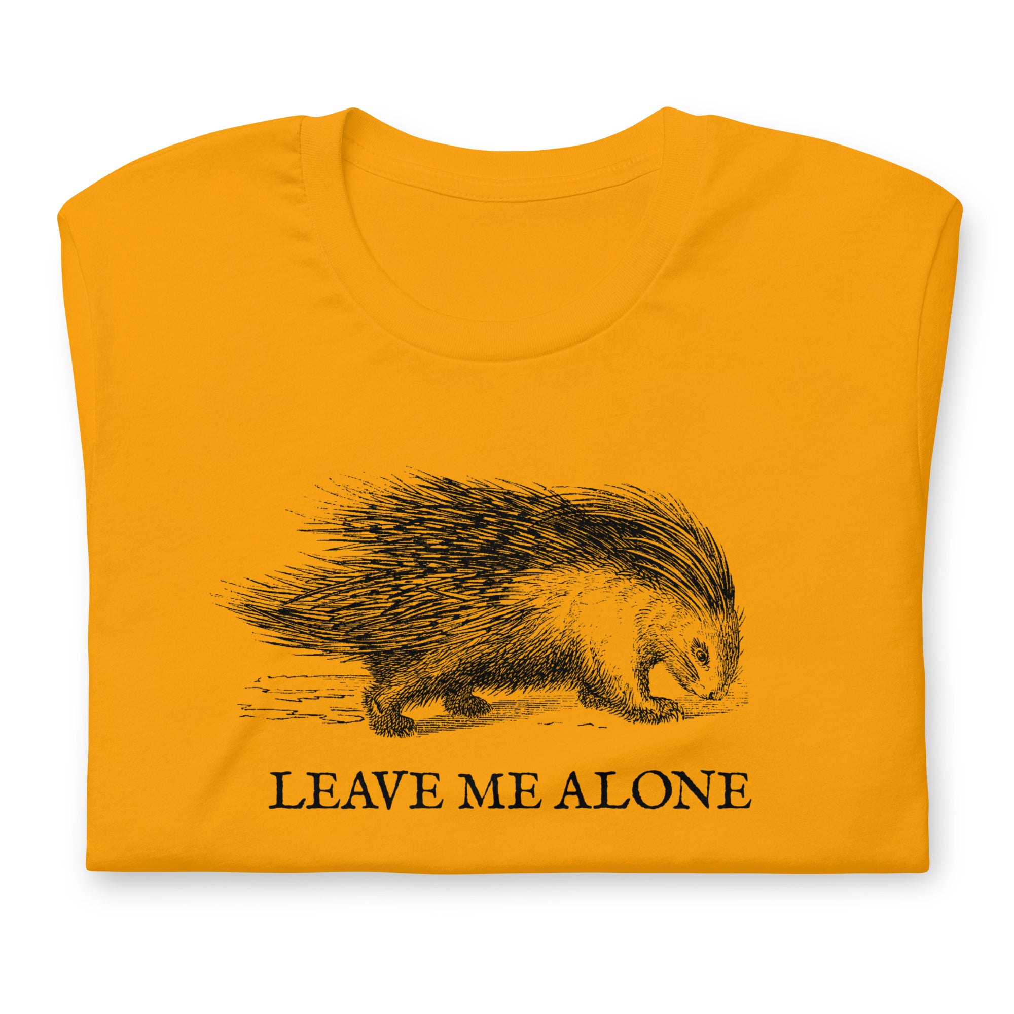 Leave Me Alone Porcupine Gadsden T-Shirt