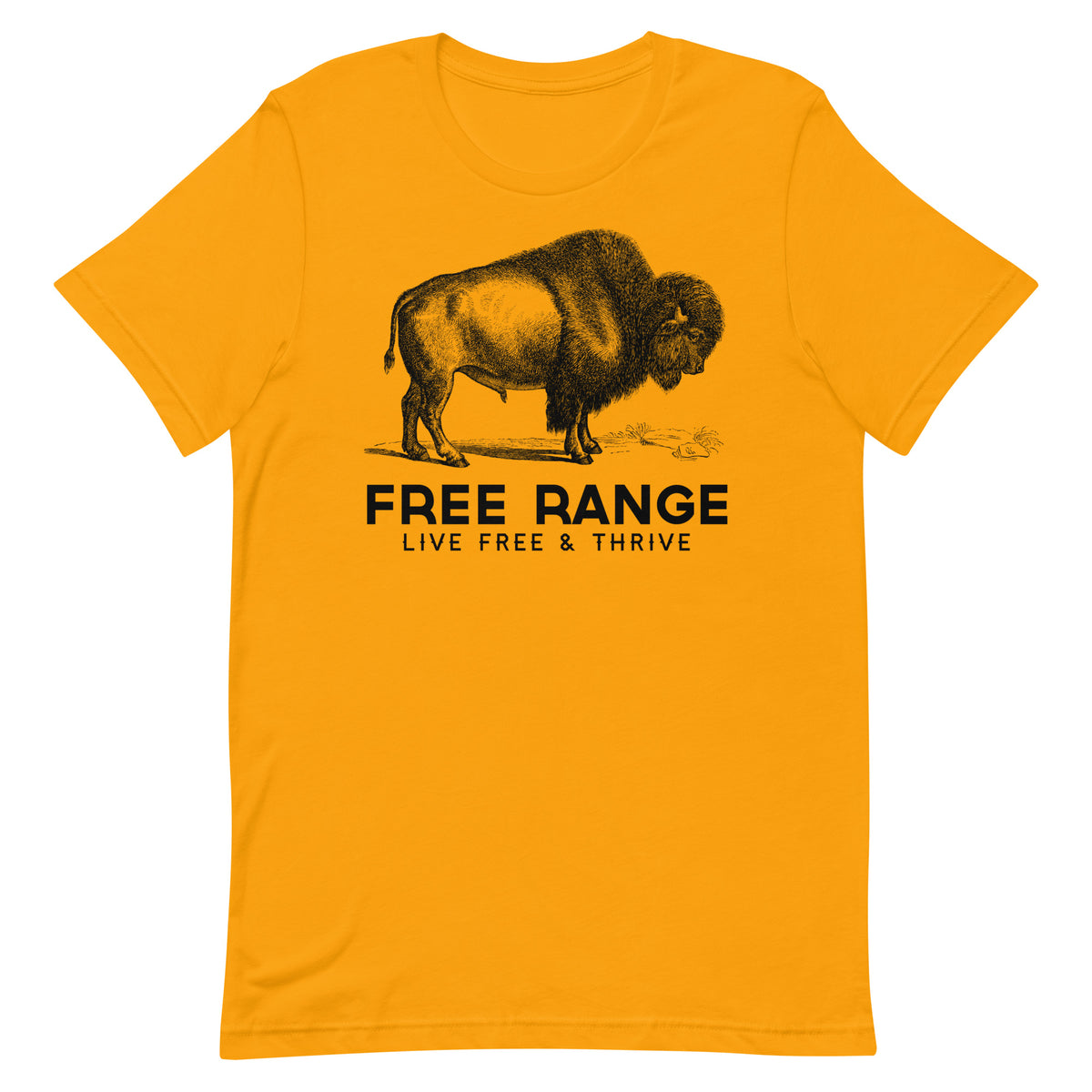 Free Range Short Sleeve Graphic T-Shirt