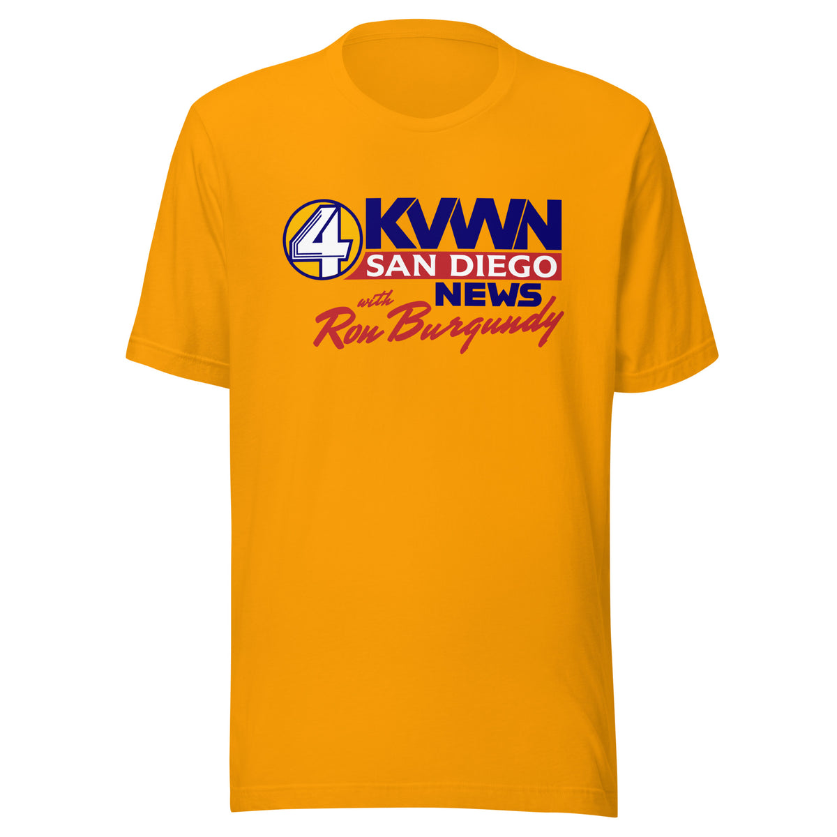 KVWN News with Ron Burgundy Shirt