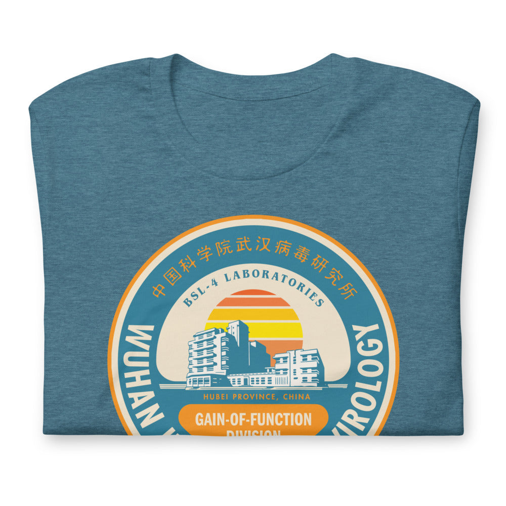 Wuhan Institute of Virology Parody T-Shirt