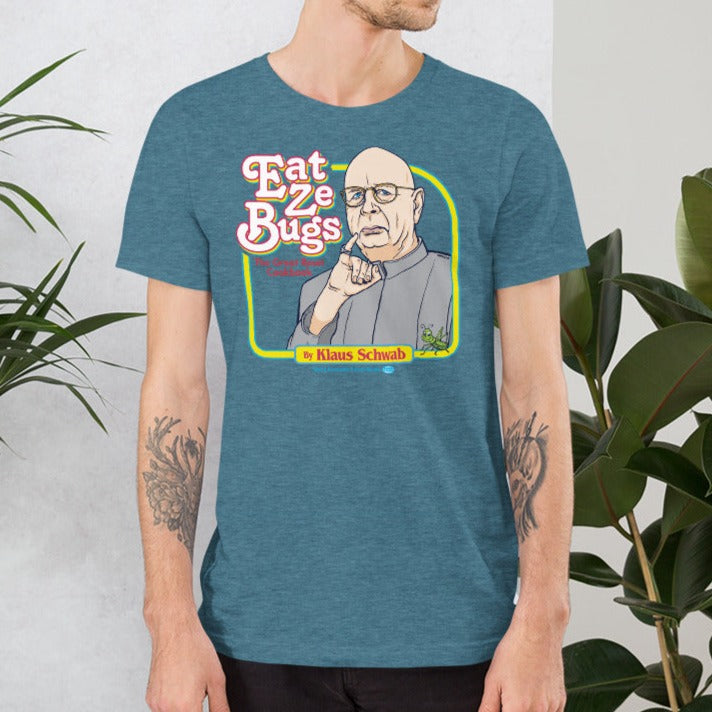 Eat Ze Bugs Great Reset Cookbook with Klaus T-Shirt