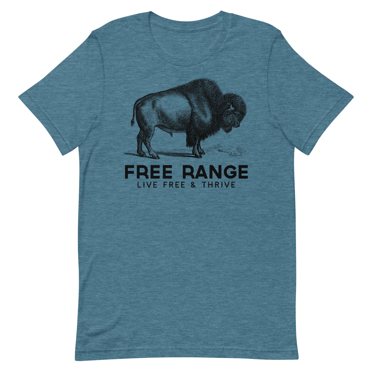 Free Range Short Sleeve Graphic T-Shirt