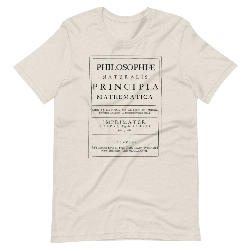 Newton’s Principia Short-Sleeve Unisex T-Shirt