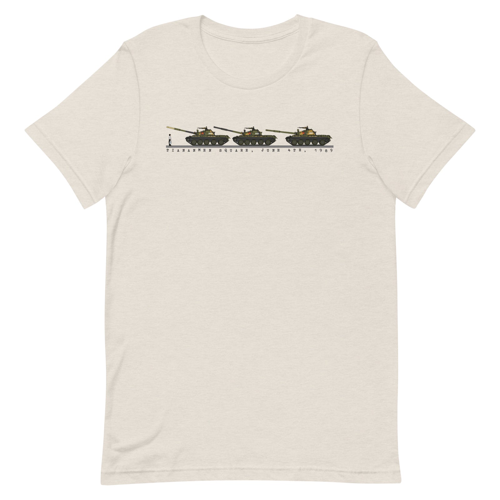 Tiananmen Tank Man 33rd Anniversary T-Shirt