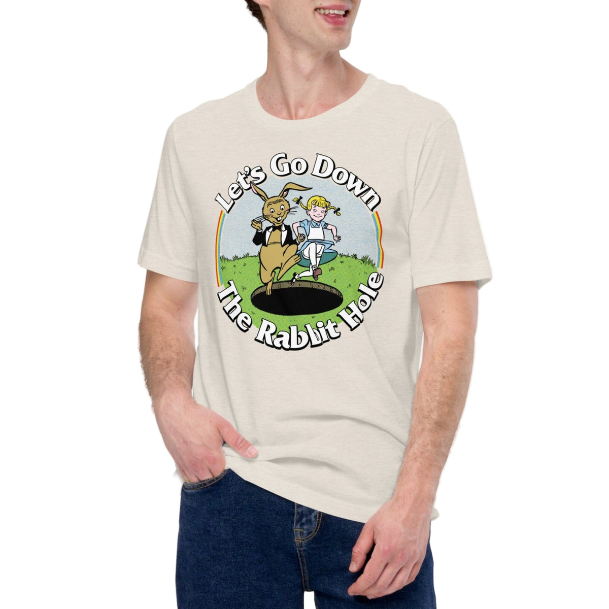 Let&#39;s Go Down the Rabbit Hole T-Shirt