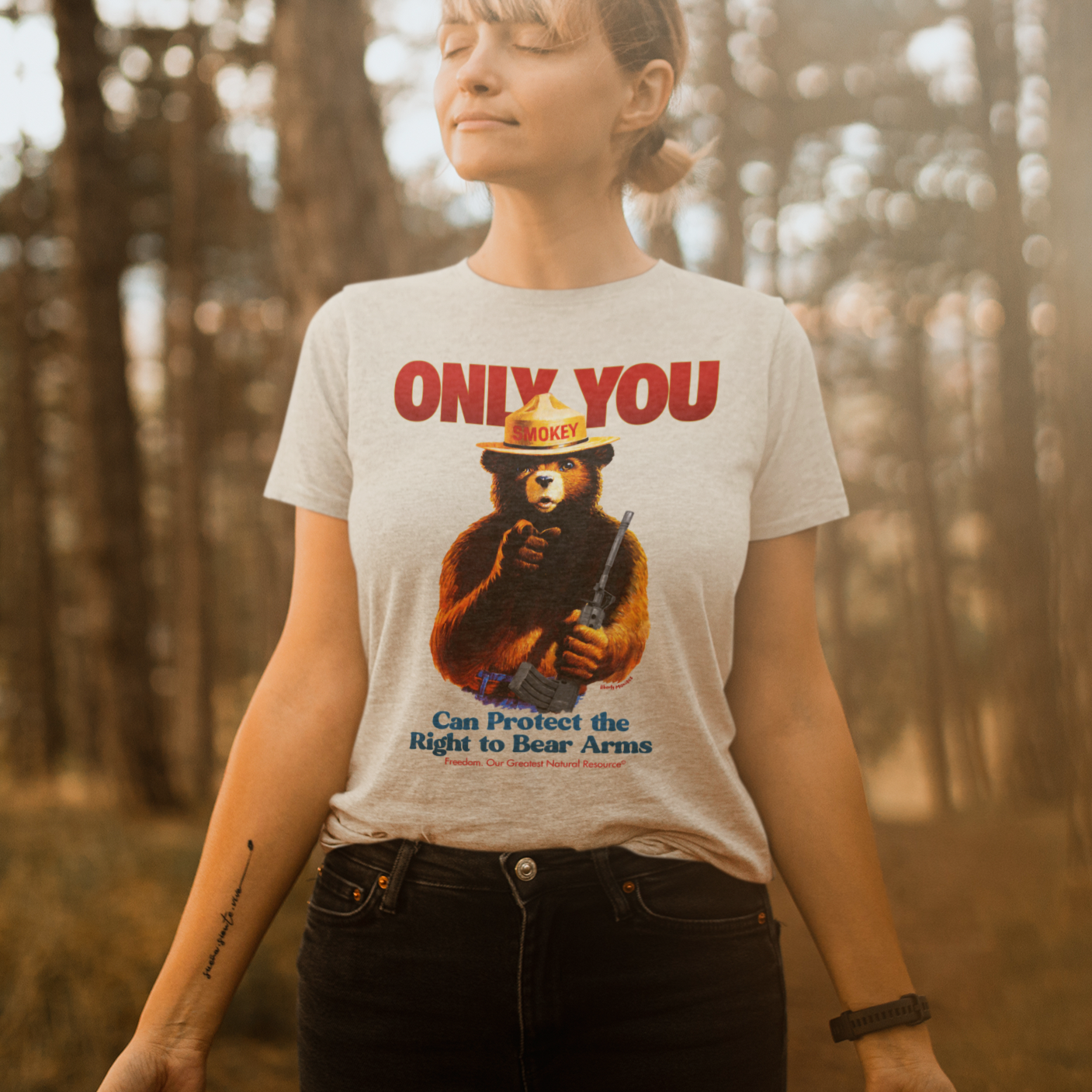 Only You Can Protect the Right to Bear Arms Shirt