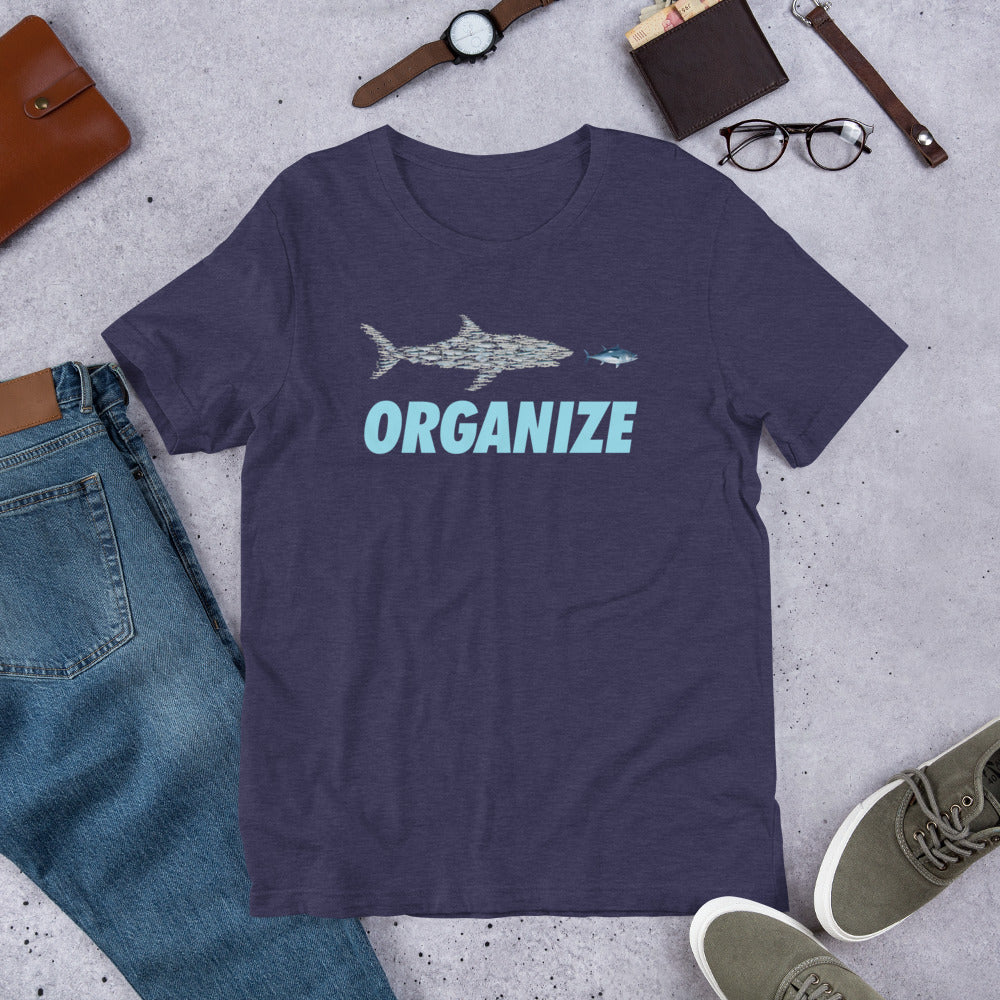 Organize Fish Short-Sleeve Unisex T-Shirt
