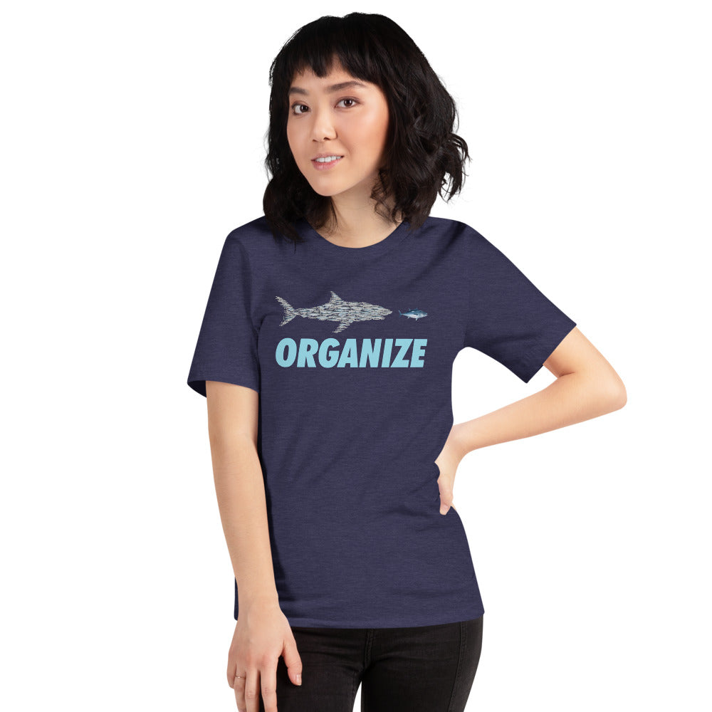 Organize Fish Short-Sleeve Unisex T-Shirt