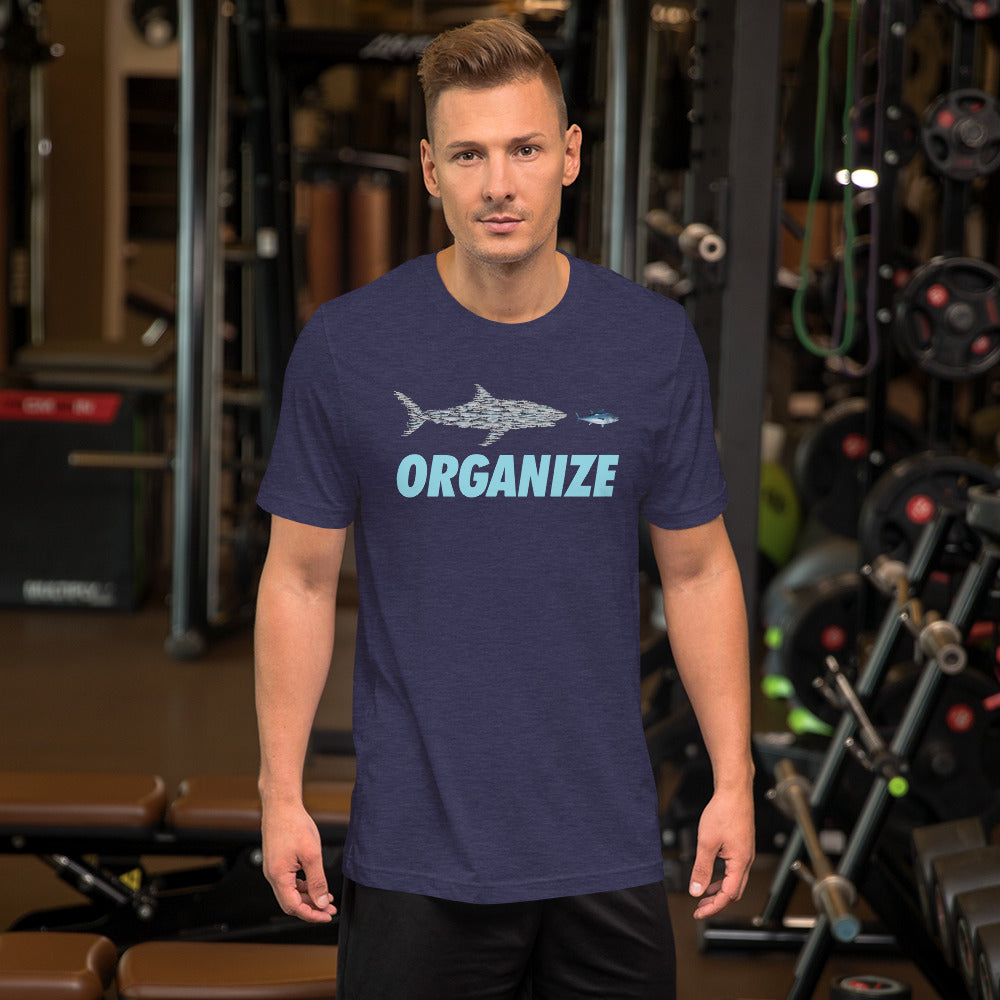 Organize Fish Short-Sleeve Unisex T-Shirt