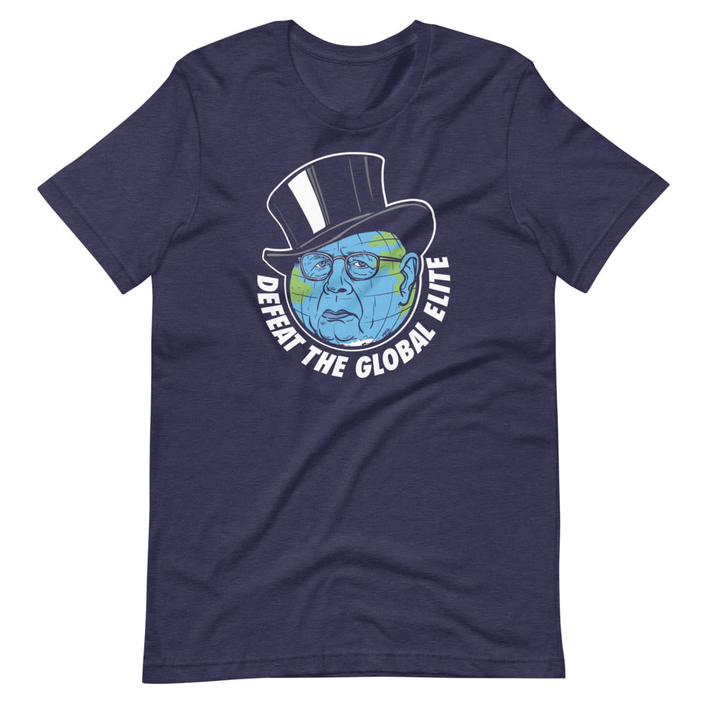 Defeat the Global Elite Short-Sleeve Unisex T-Shirt