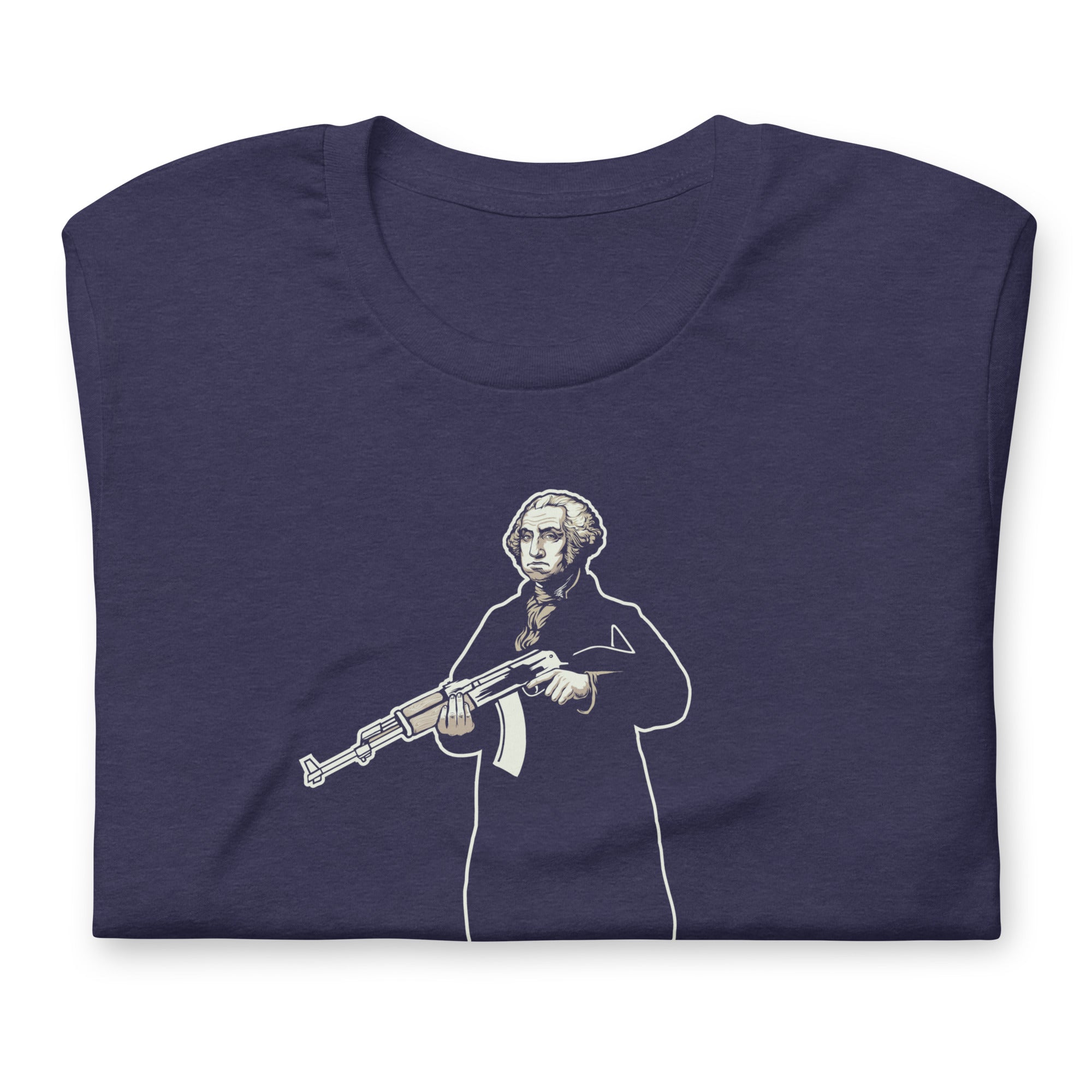 George Washington With an AK47 T-Shirt