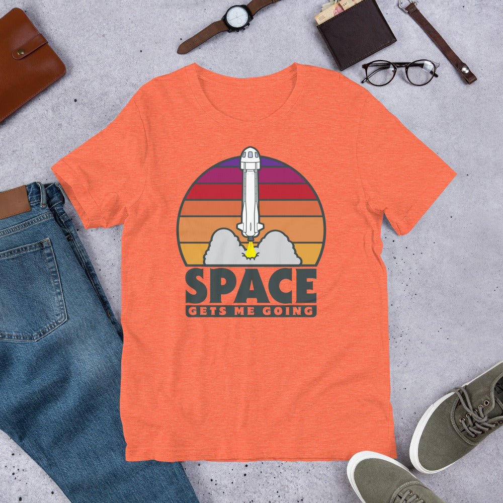 Space Gets Me Going Rocket T-Shirt