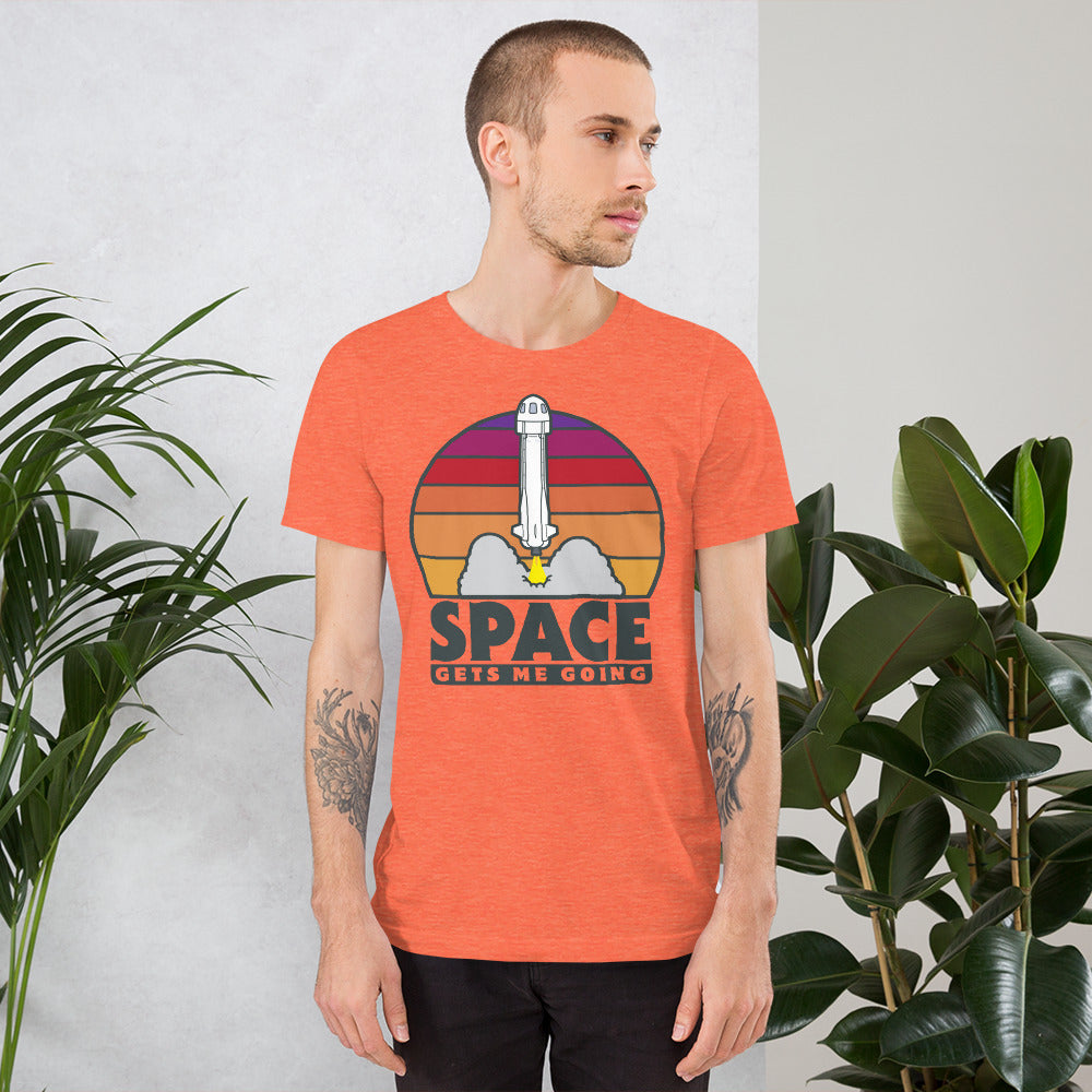 Space Gets Me Going Rocket T-Shirt