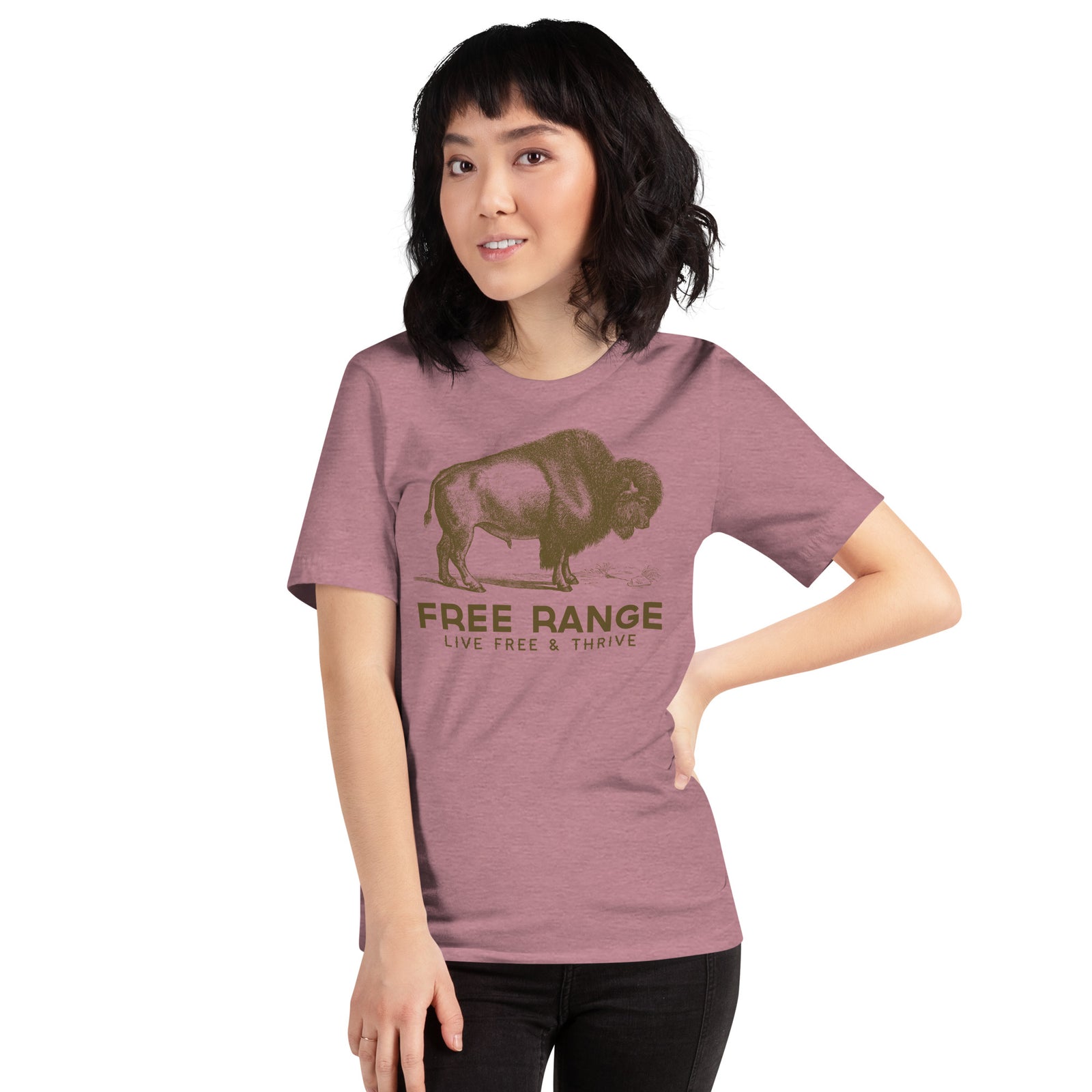 Free Range Short Sleeve Graphic T-Shirt