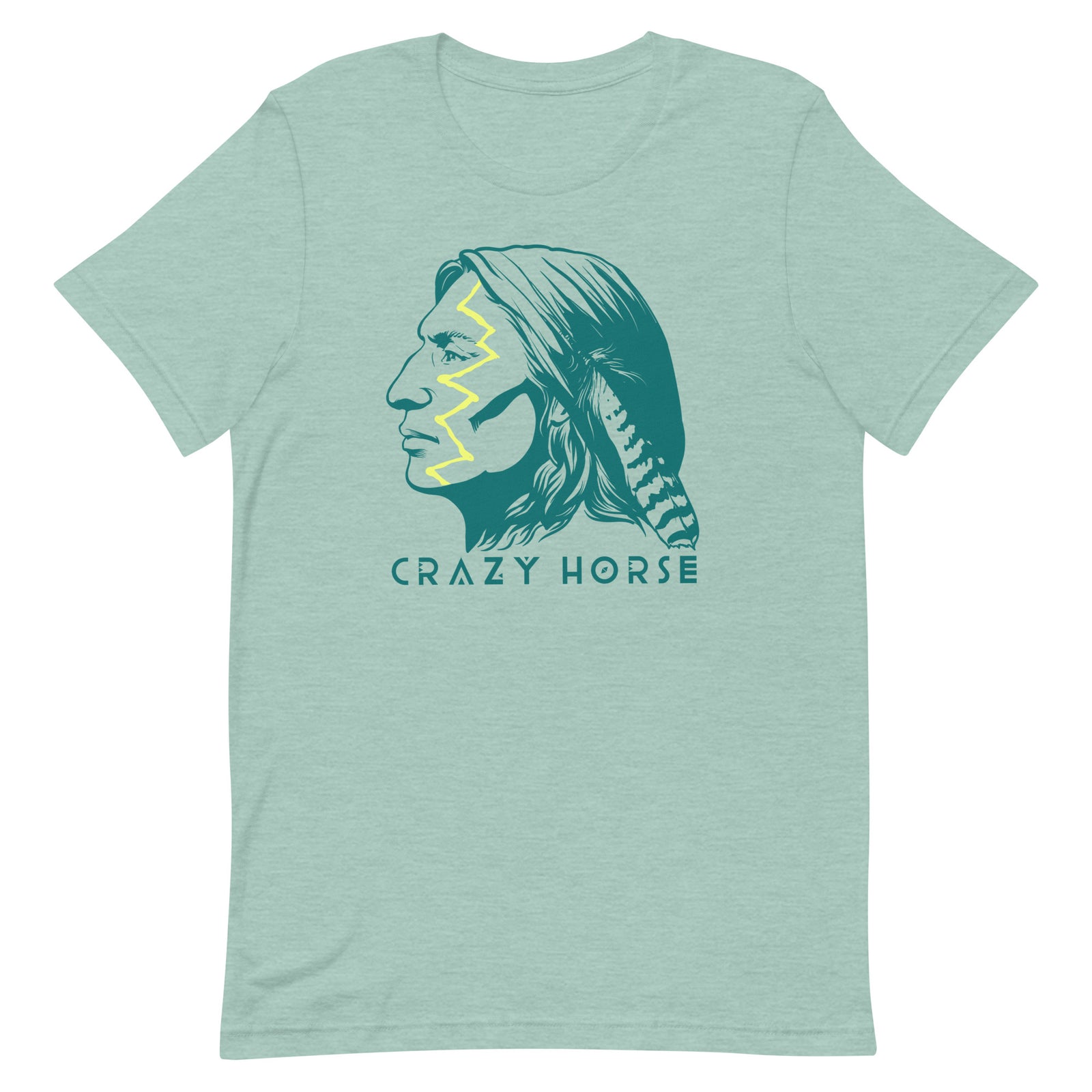 Crazy Horse War Paint Graphic T-Shirt