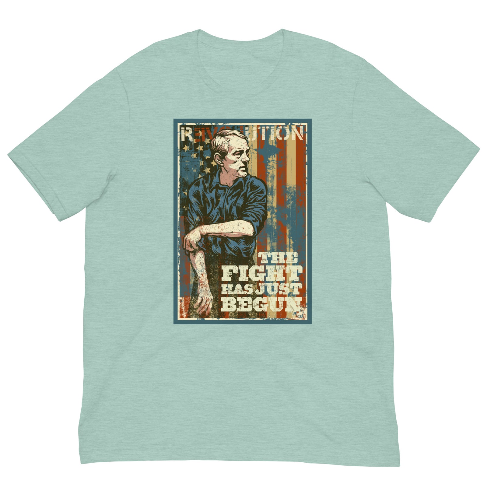 The Fight Has Just Begun Ron Paul Graphic T-Shirt