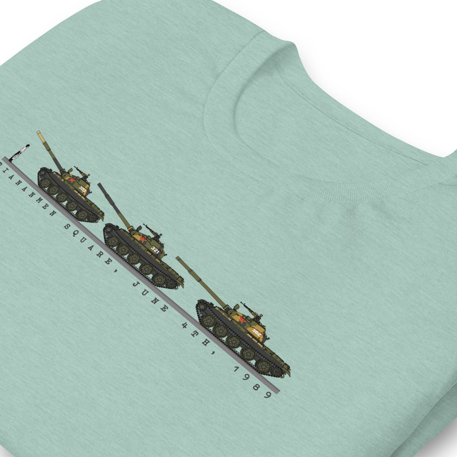 Tiananmen Tank Man 33rd Anniversary T-Shirt