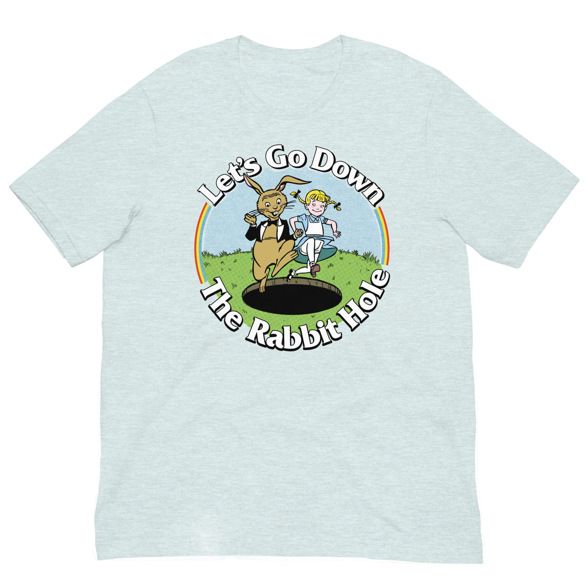 Let&#39;s Go Down the Rabbit Hole T-Shirt by Liberty Maniacs