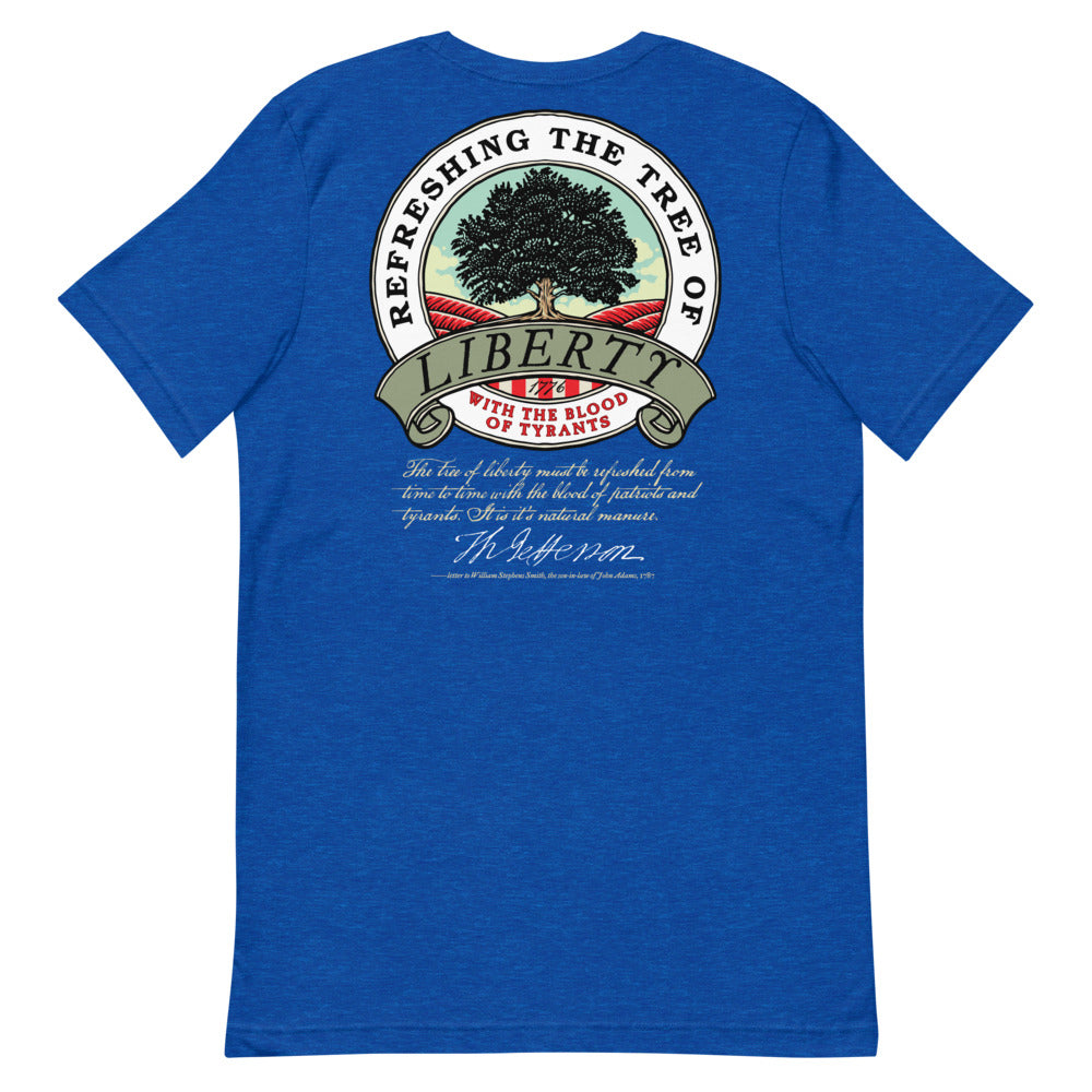 Refreshing the Tree of Liberty Thomas Jefferson T-Shirt