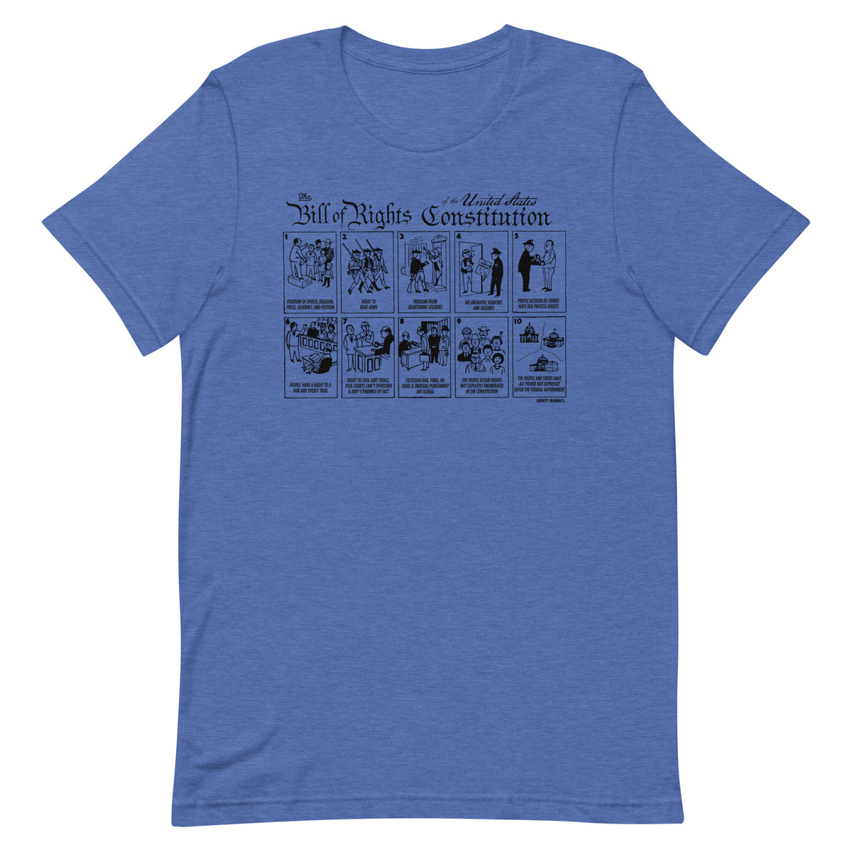 The Illustrated Bill of Rights T-Shirt