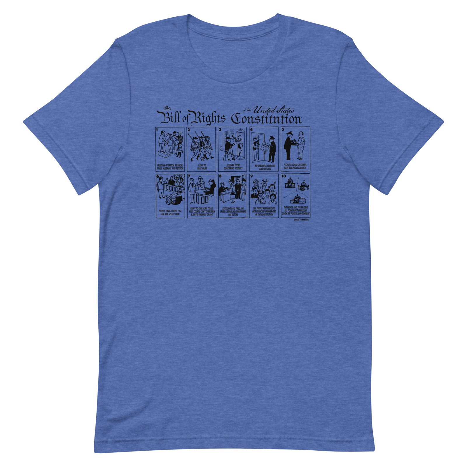 The Illustrated Bill of Rights T-Shirt