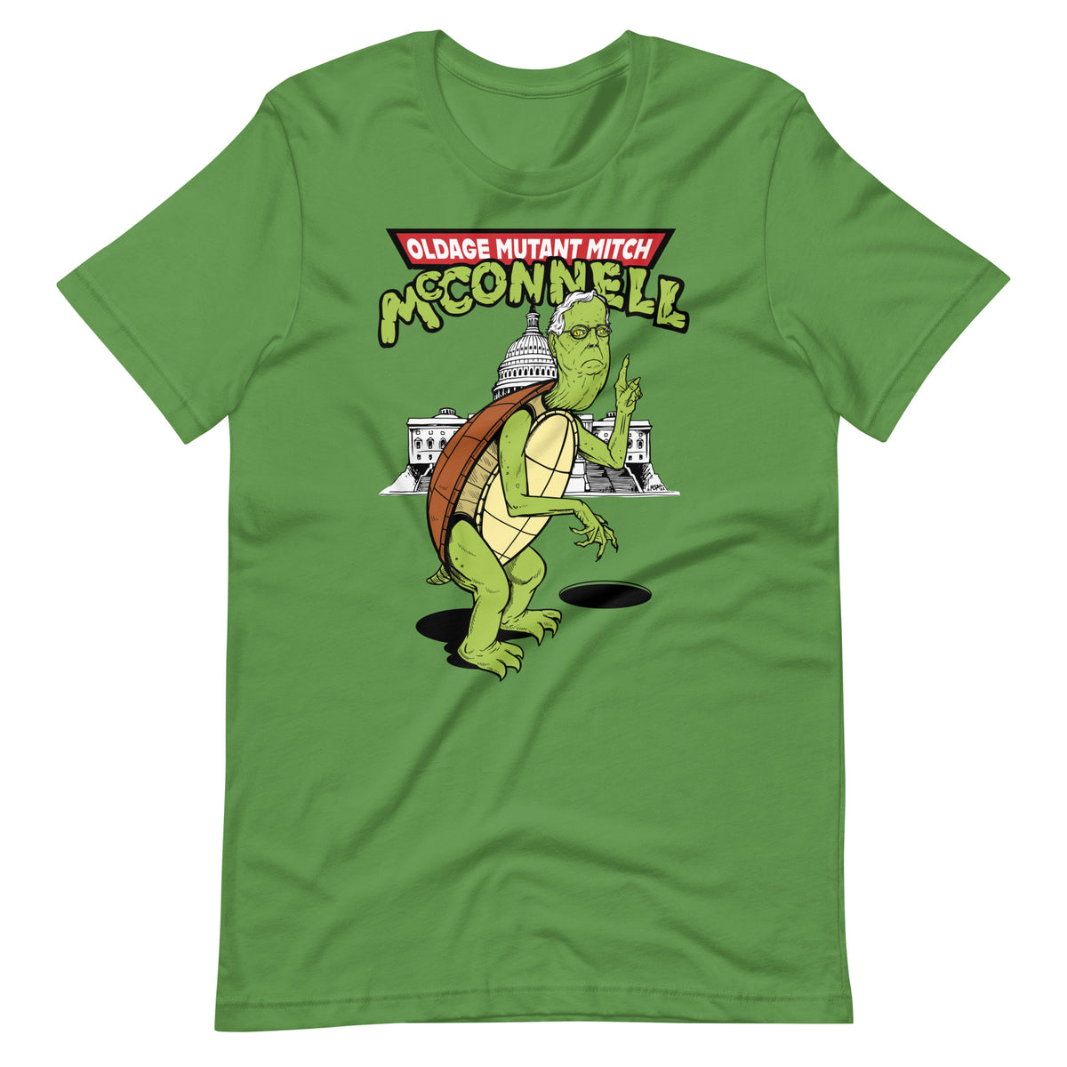 Bioworld World of TMNT Ninja Turtles Fight Crew Neck Short Sleeve Men's T-shirt-XXL, Size: 2XL, Beige