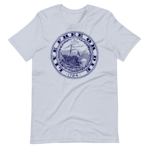 Live Free or Die New Hampshire State Seal Graphic T-Shirt