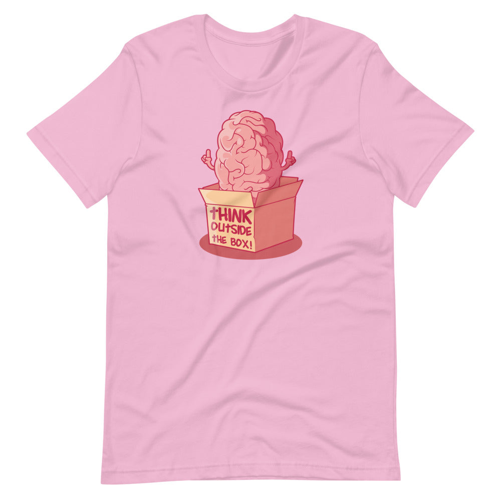 Think Outside the Box Short-Sleeve Unisex T-Shirt