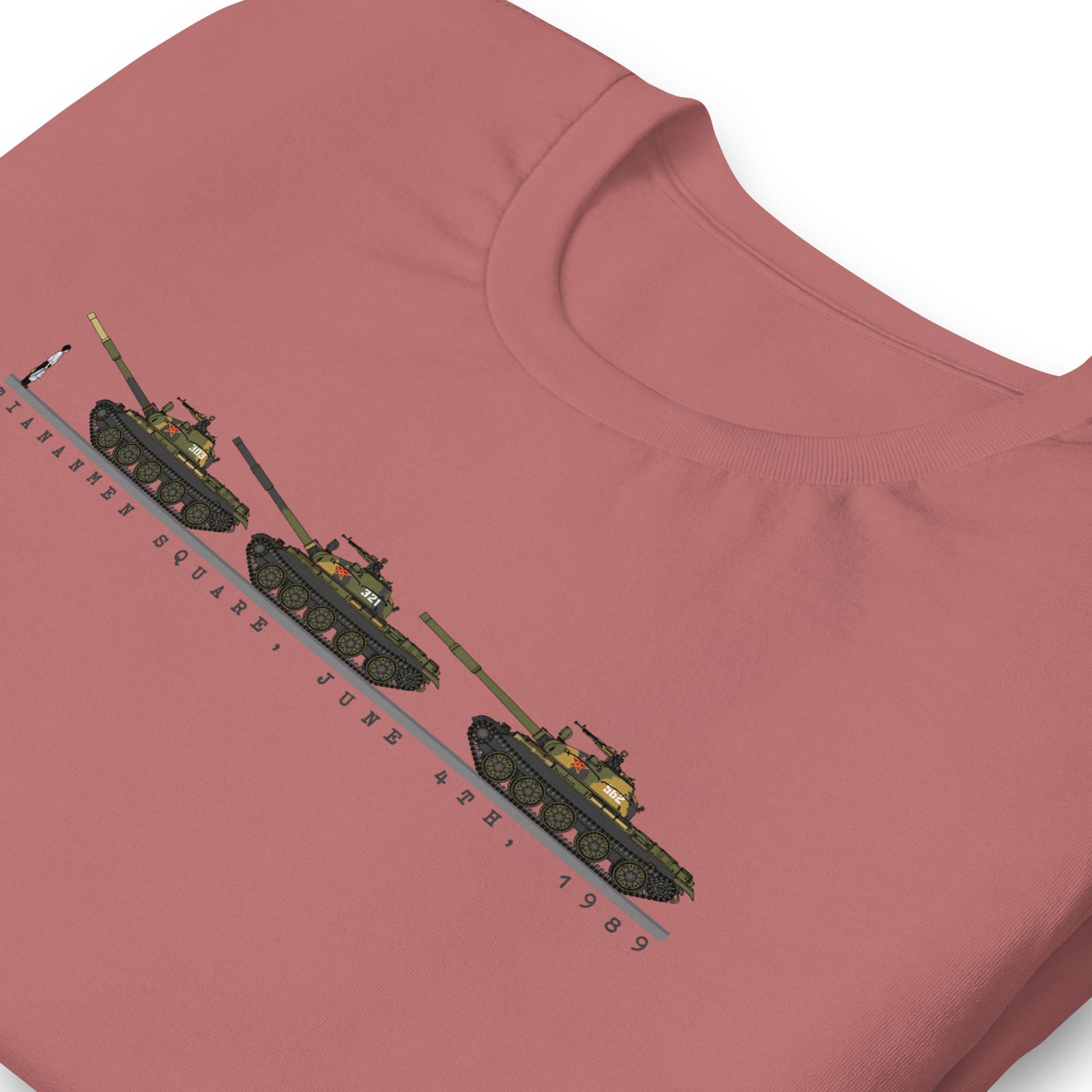 Tiananmen Tank Man 33rd Anniversary T-Shirt